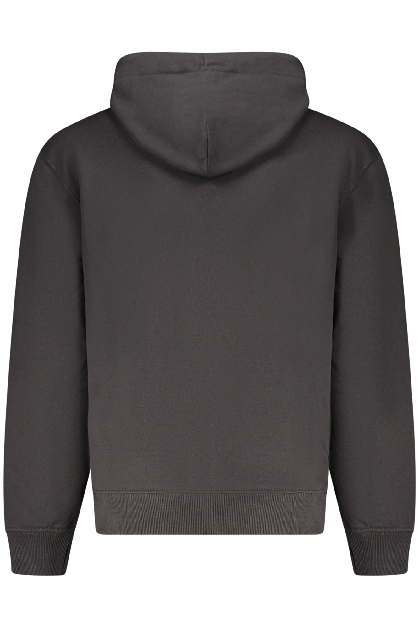CALVIN KLEIN FELPA SENZA ZIP UOMO - Nero - immagine 2