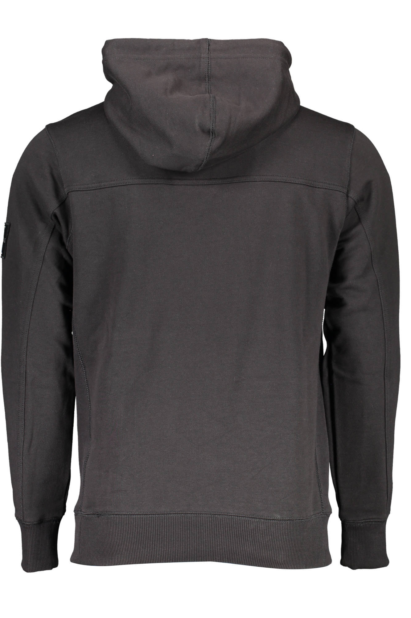 CALVIN KLEIN FELPA SENZA ZIP UOMO - Nero - immagine 2