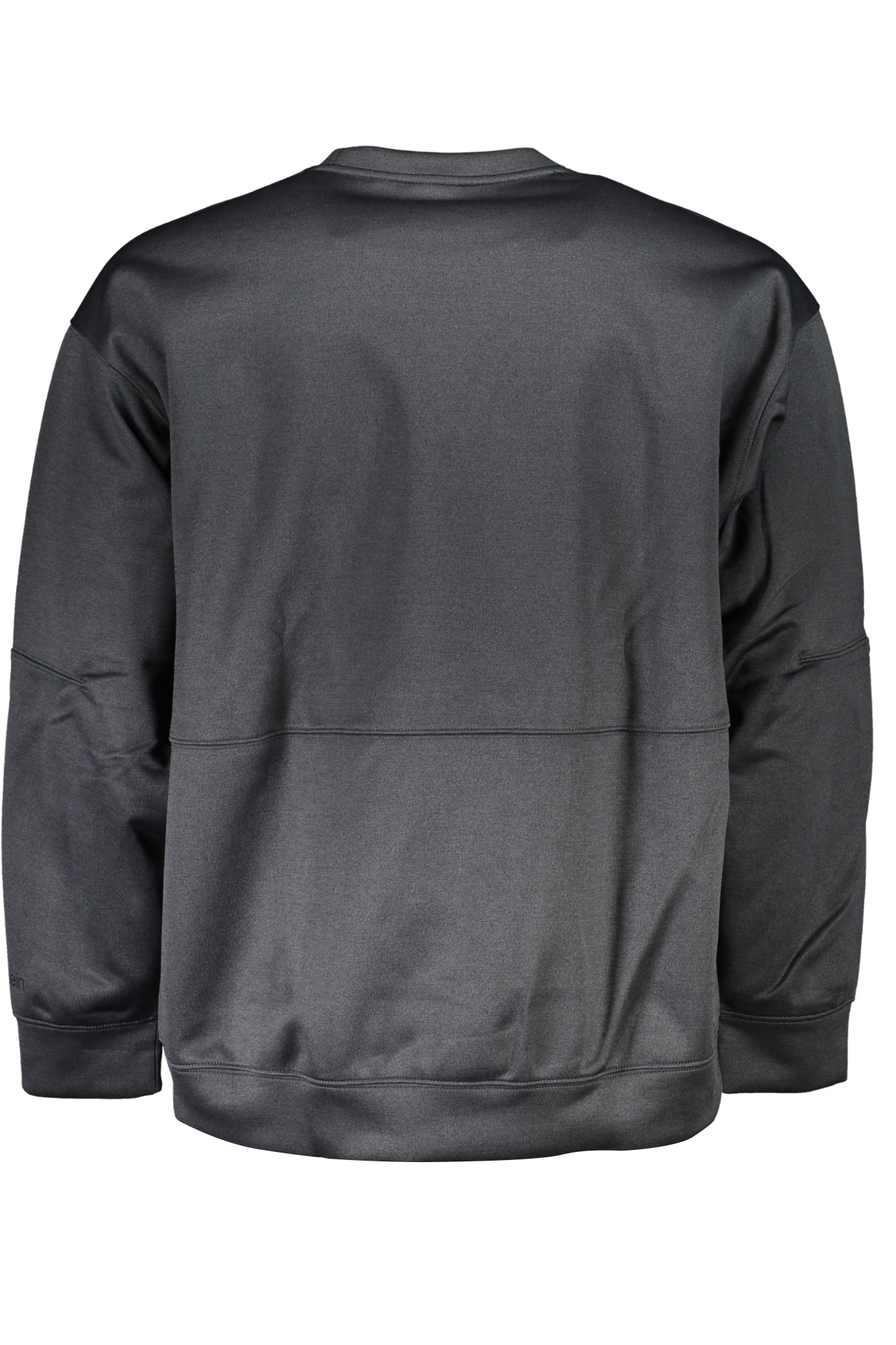 CALVIN KLEIN FELPA SENZA ZIP UOMO - Nero - immagine 2