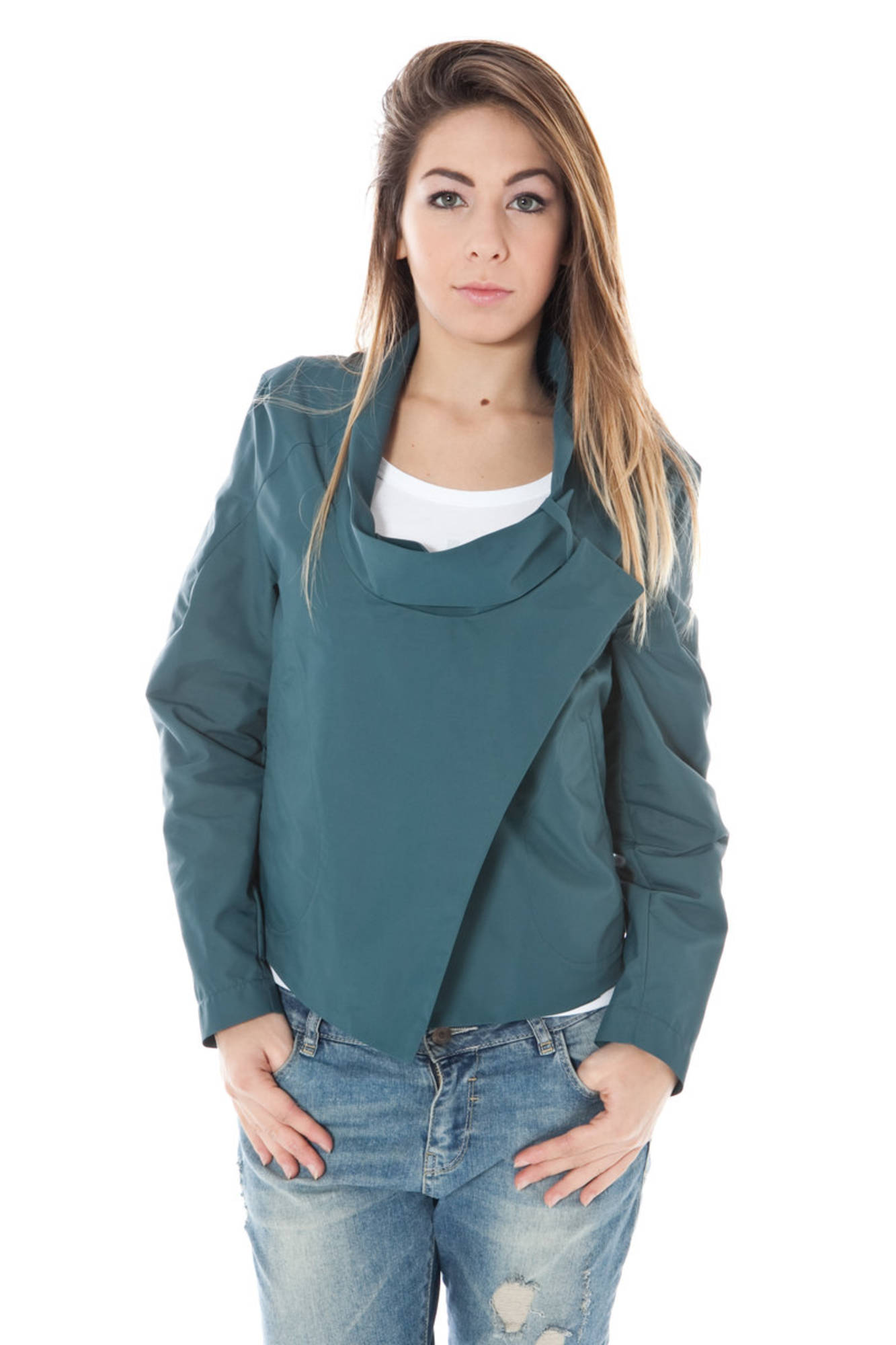 CALVIN KLEIN GIACCA SPORTIVA DONNA - Verde