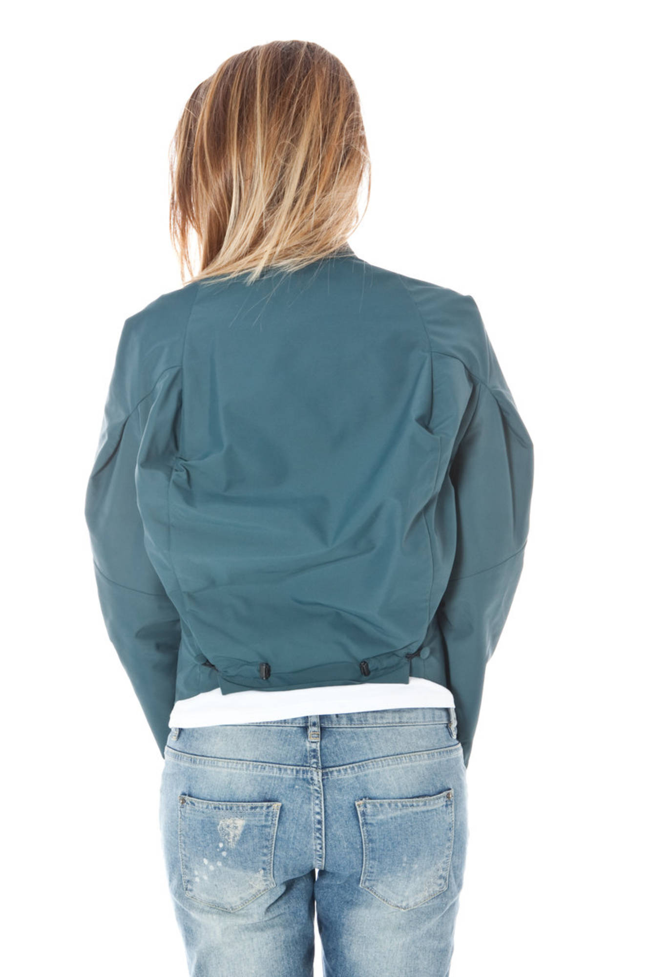 CALVIN KLEIN GIACCA SPORTIVA DONNA - Verde - immagine 3