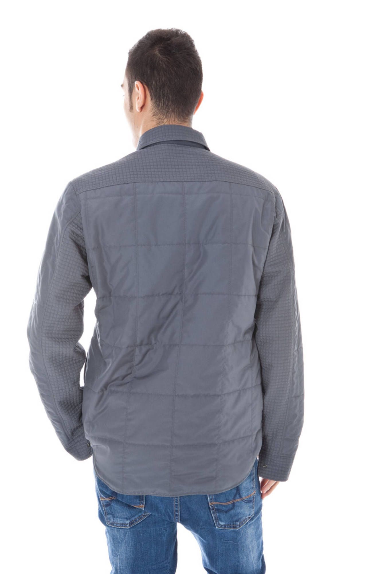 CALVIN KLEIN GIACCA SPORTIVA UOMO - Grigio - immagine 3