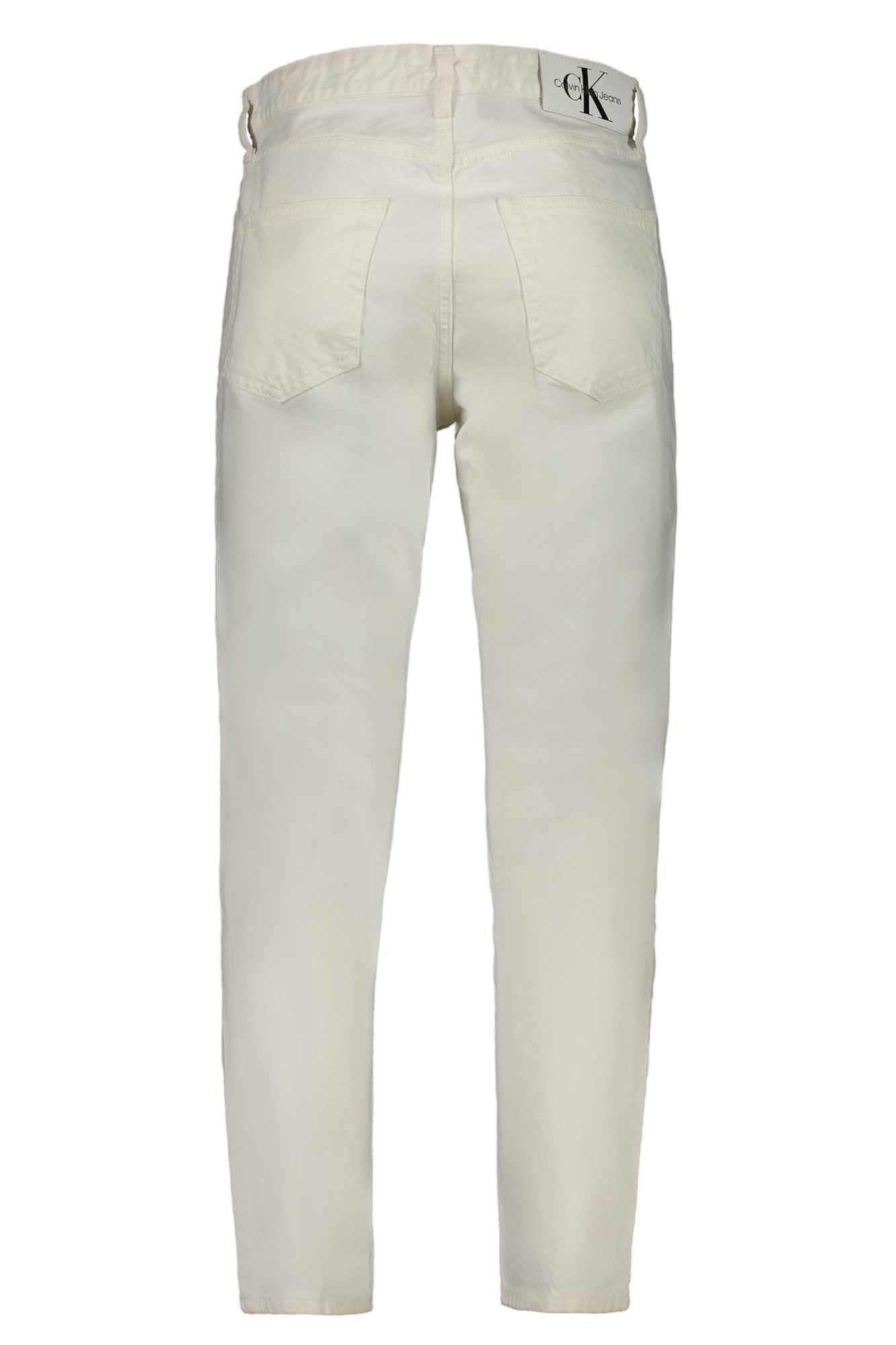 CALVIN KLEIN JEANS DENIM UOMO - Bianco - immagine 2