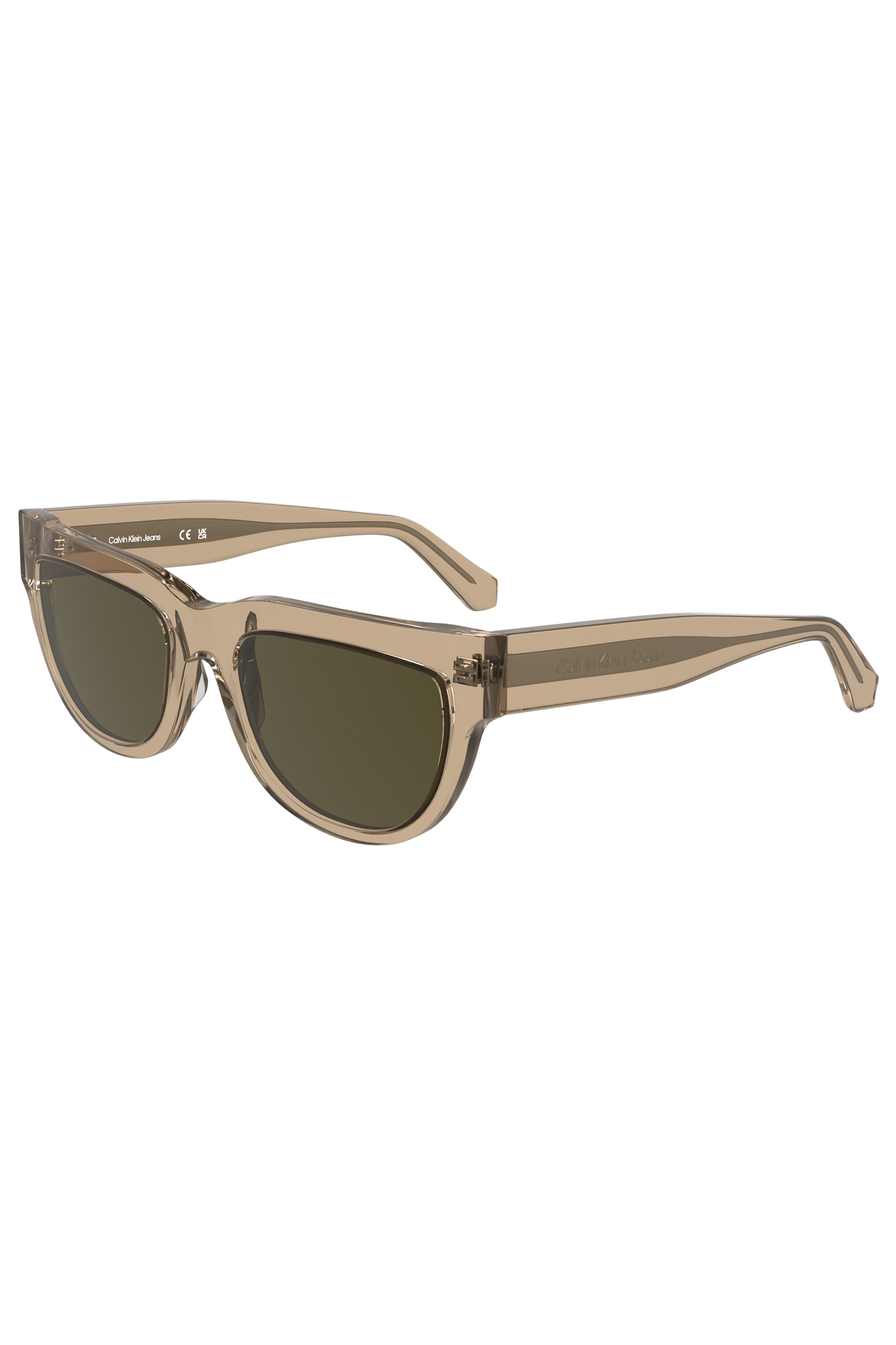 CALVIN KLEIN OCCHIALE DA SOLE DONNA - Marrone - immagine 2