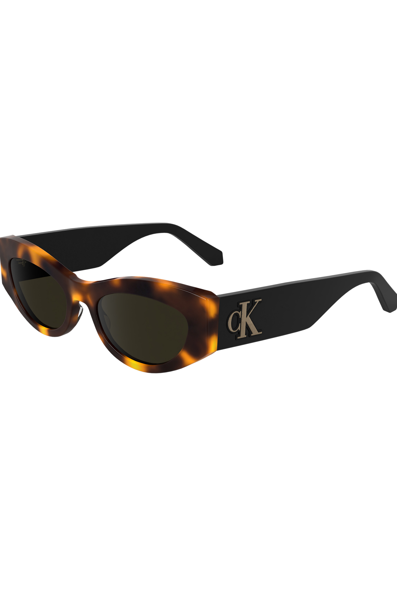 CALVIN KLEIN OCCHIALE DA SOLE DONNA - Marrone - immagine 2