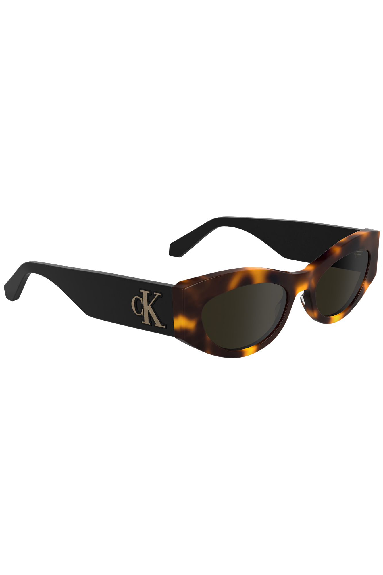 CALVIN KLEIN OCCHIALE DA SOLE DONNA - Marrone - immagine 3