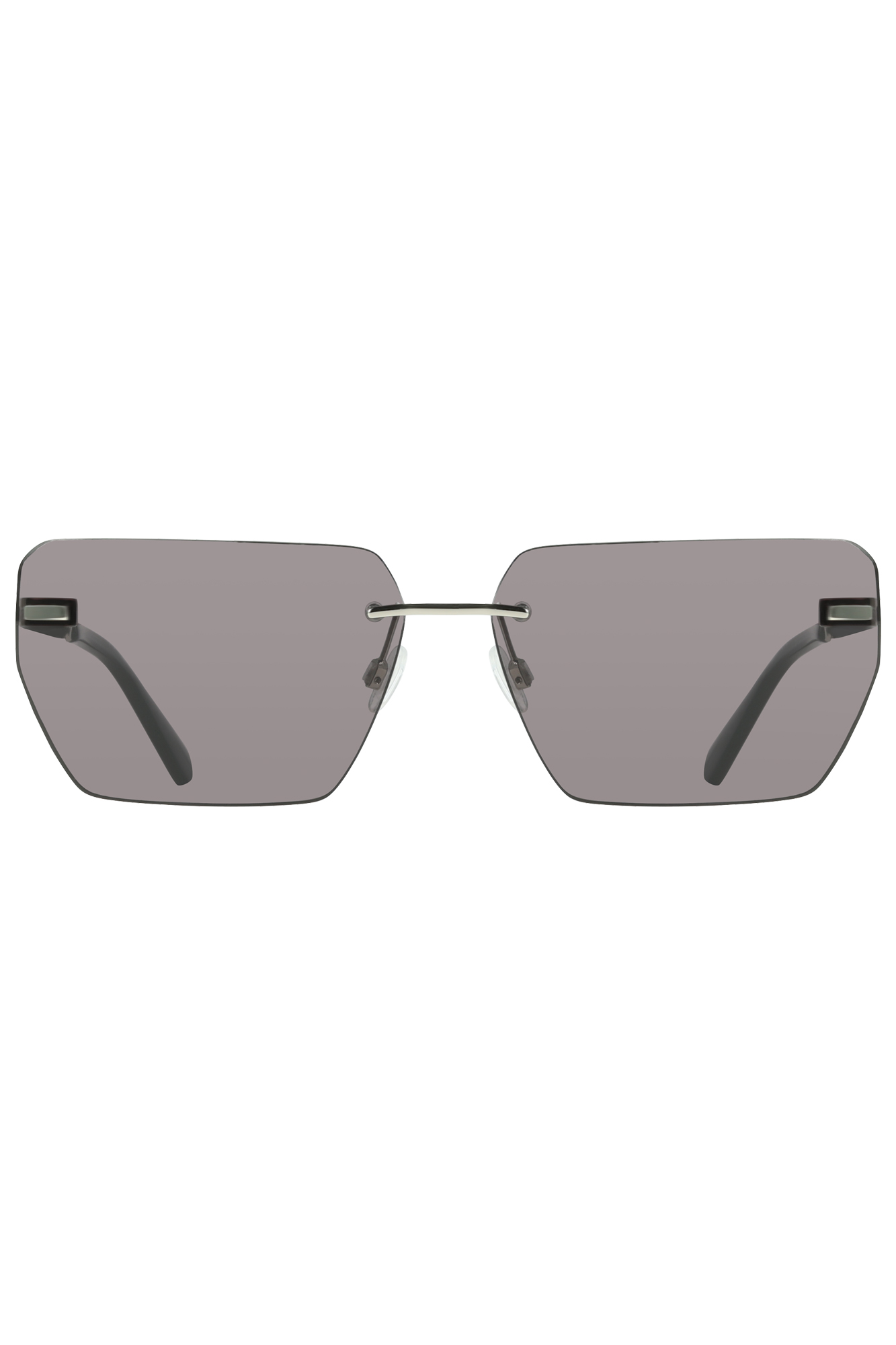 CALVIN KLEIN OCCHIALE DA SOLE UOMO - Argento