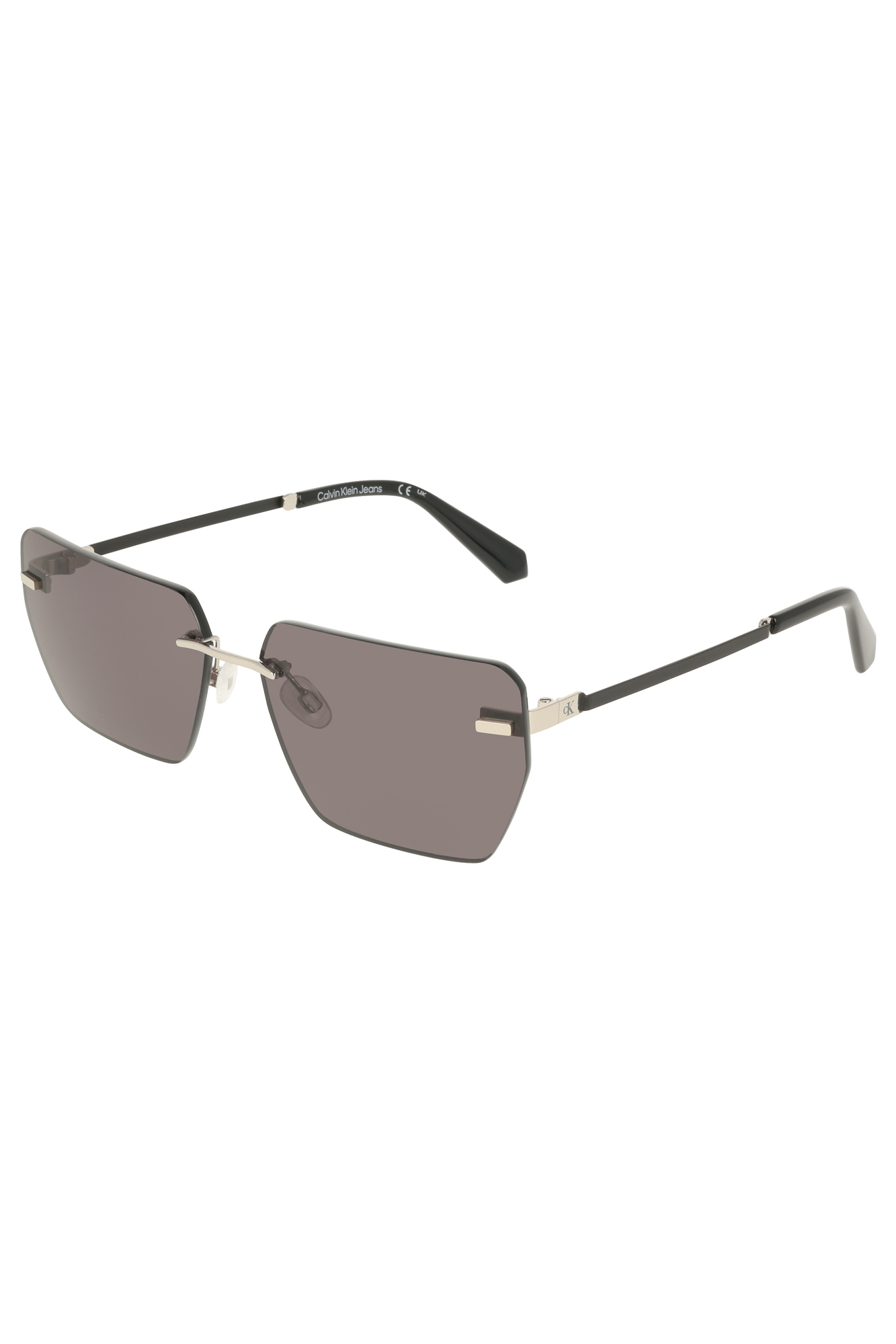 CALVIN KLEIN OCCHIALE DA SOLE UOMO - Argento - immagine 2