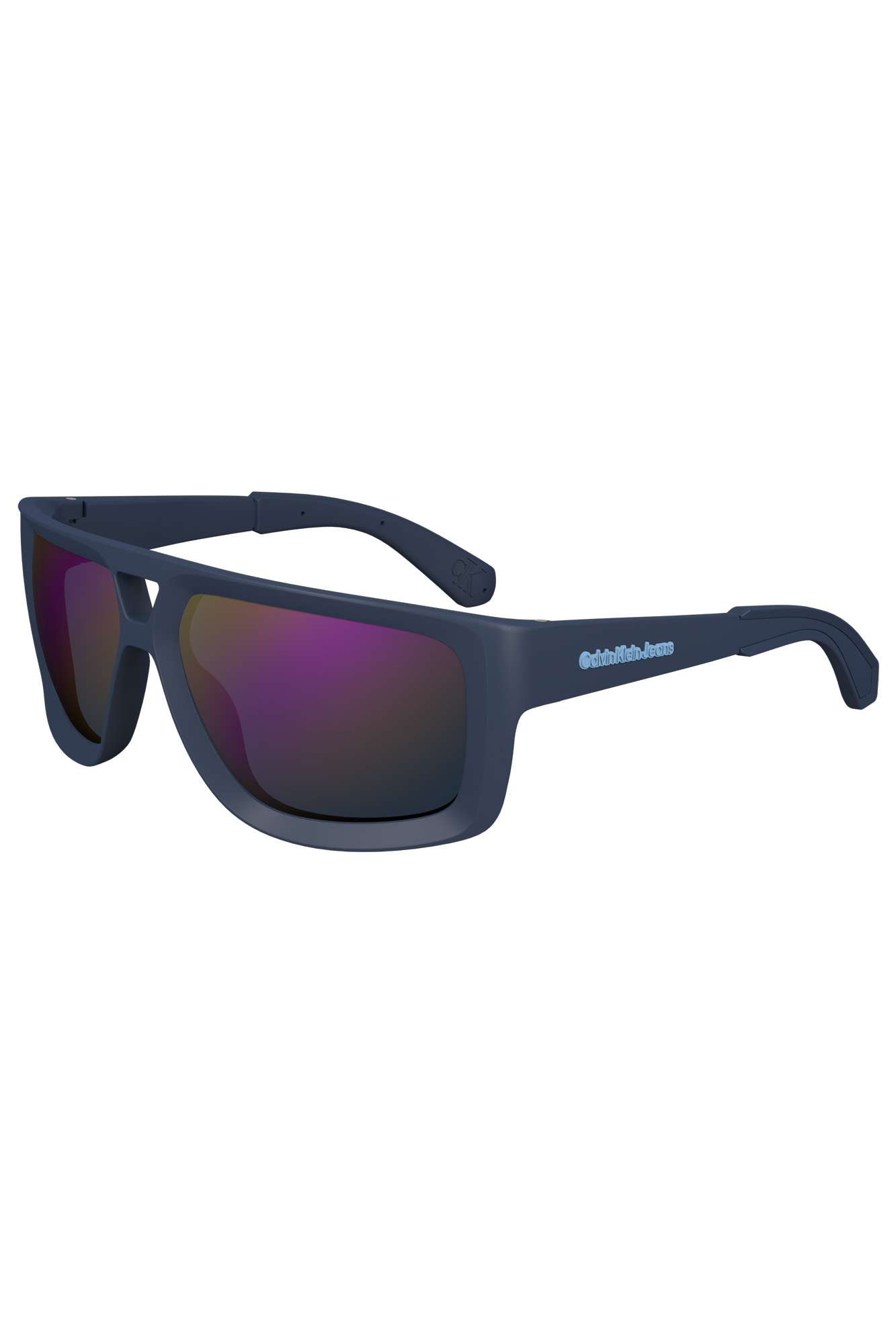 CALVIN KLEIN OCCHIALE DA SOLE UOMO - Blu - immagine 2