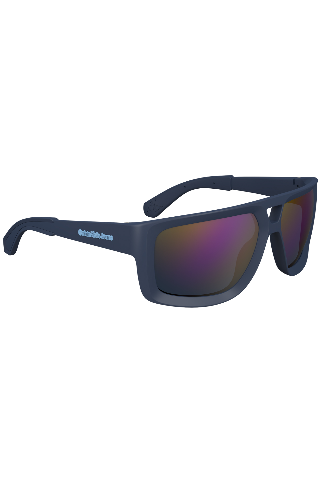 CALVIN KLEIN OCCHIALE DA SOLE UOMO - Blu - immagine 3
