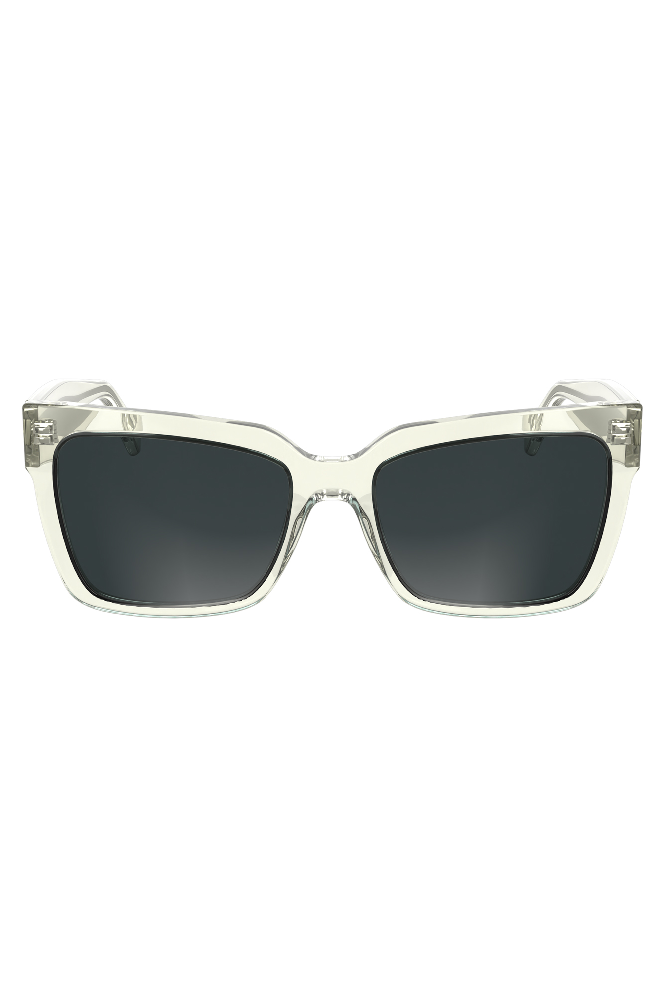 CALVIN KLEIN OCCHIALE DA SOLE UOMO - Trasparente