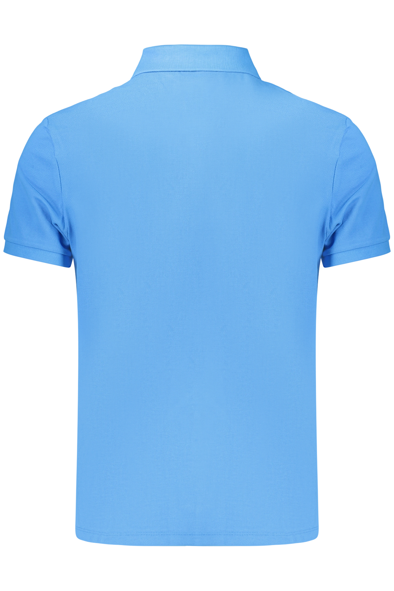 CALVIN KLEIN POLO MANICHE CORTE UOMO - Azzurro - immagine 2
