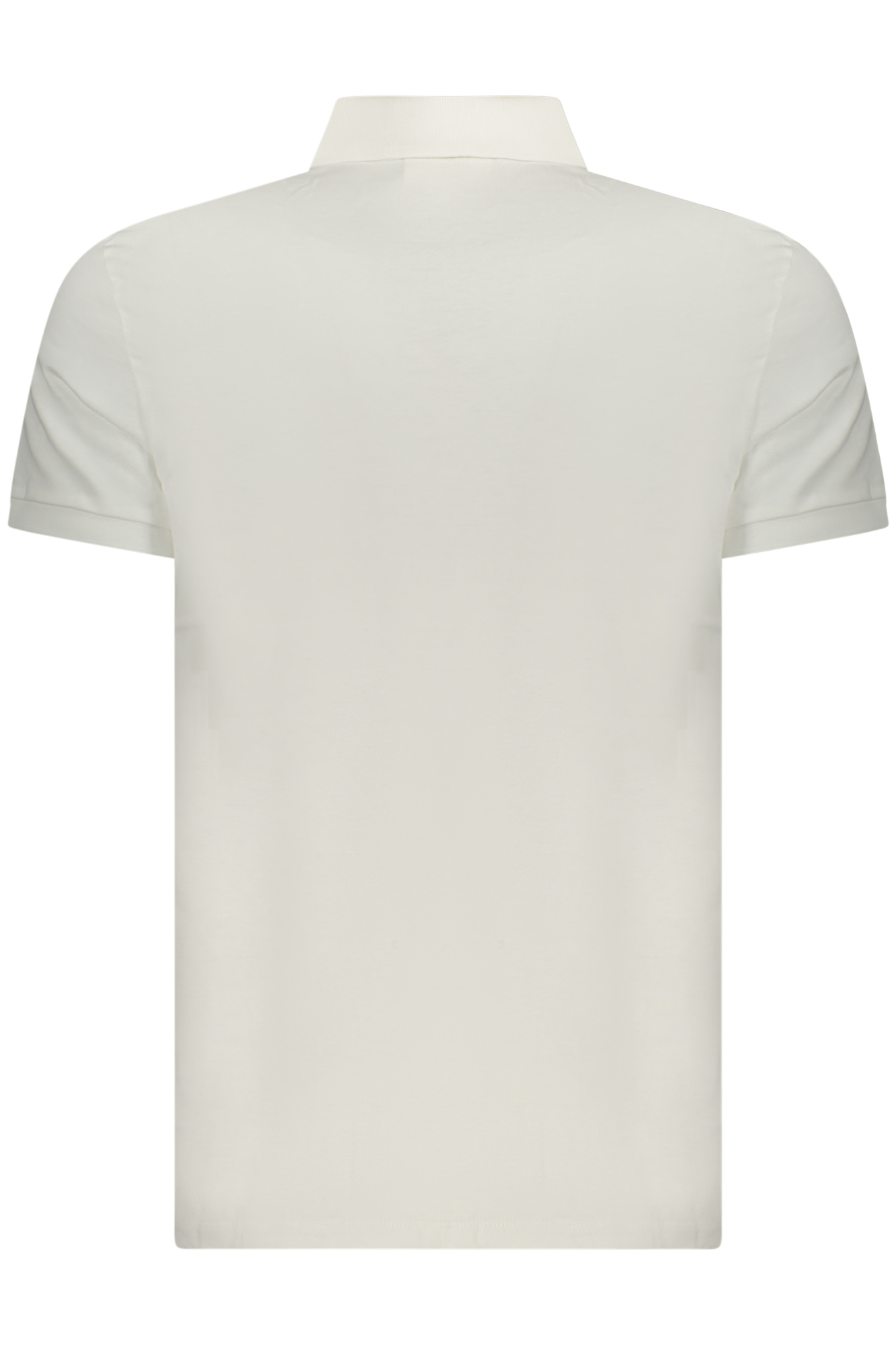CALVIN KLEIN POLO MANICHE CORTE UOMO - Bianco - immagine 2
