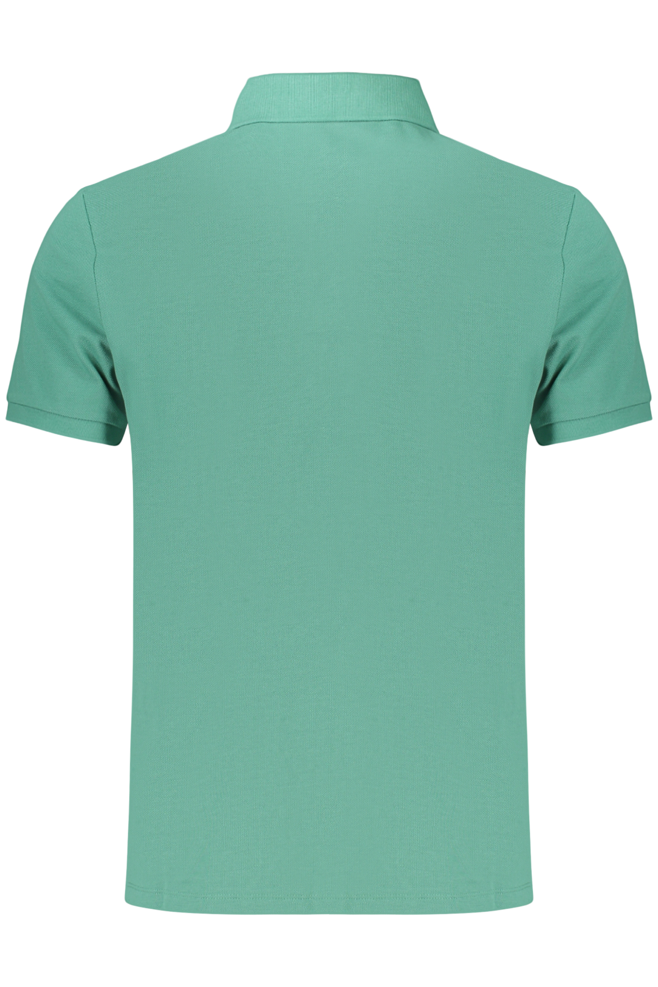 CALVIN KLEIN POLO MANICHE CORTE UOMO - Verde - immagine 2