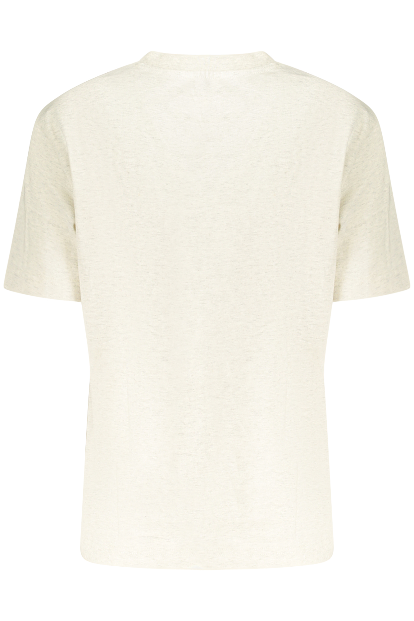 CALVIN KLEIN T-SHIRT MANICHE CORTE DONNA - Beige - immagine 2