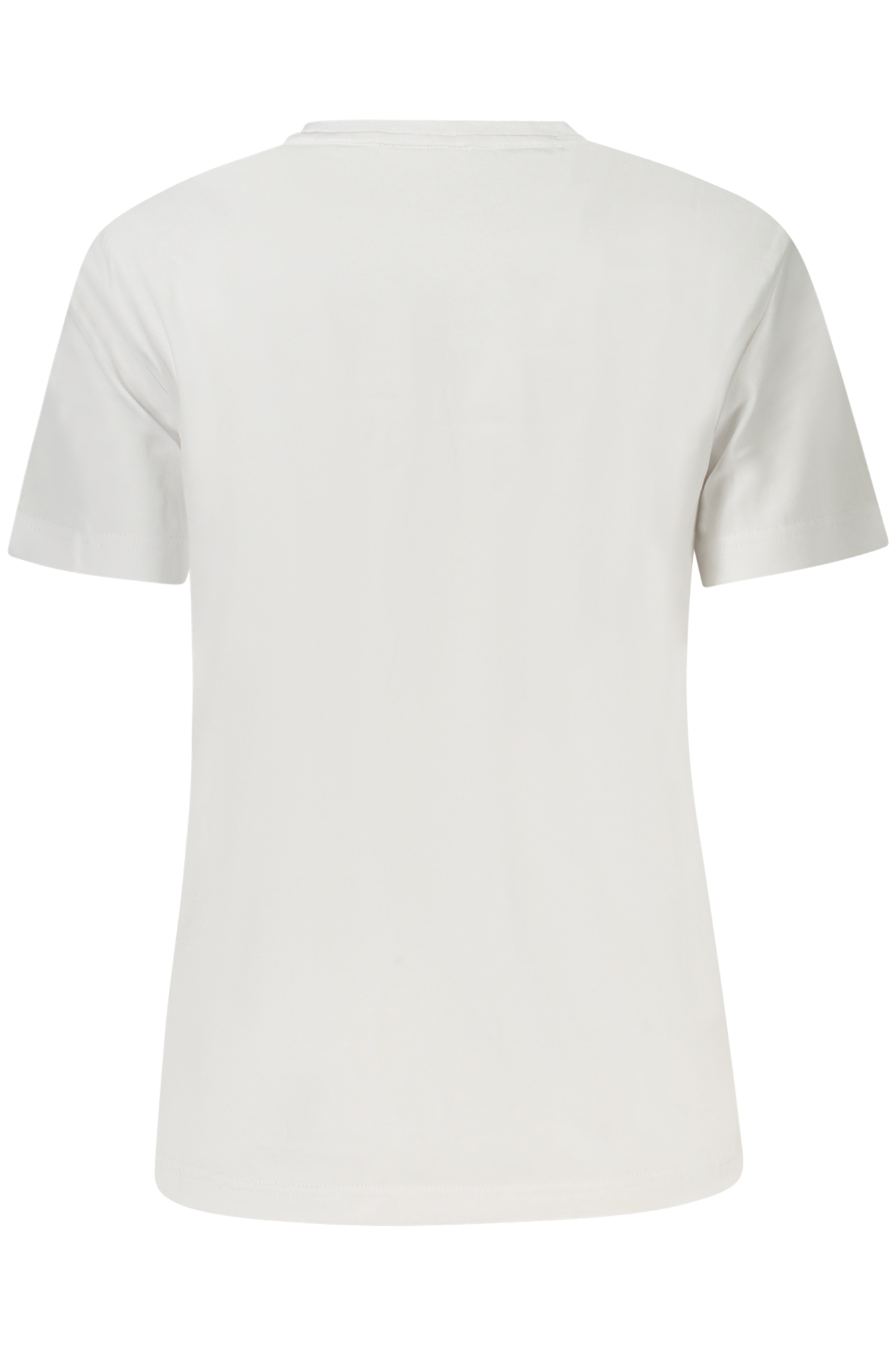 CALVIN KLEIN T-SHIRT MANICHE CORTE DONNA - Bianco - immagine 2