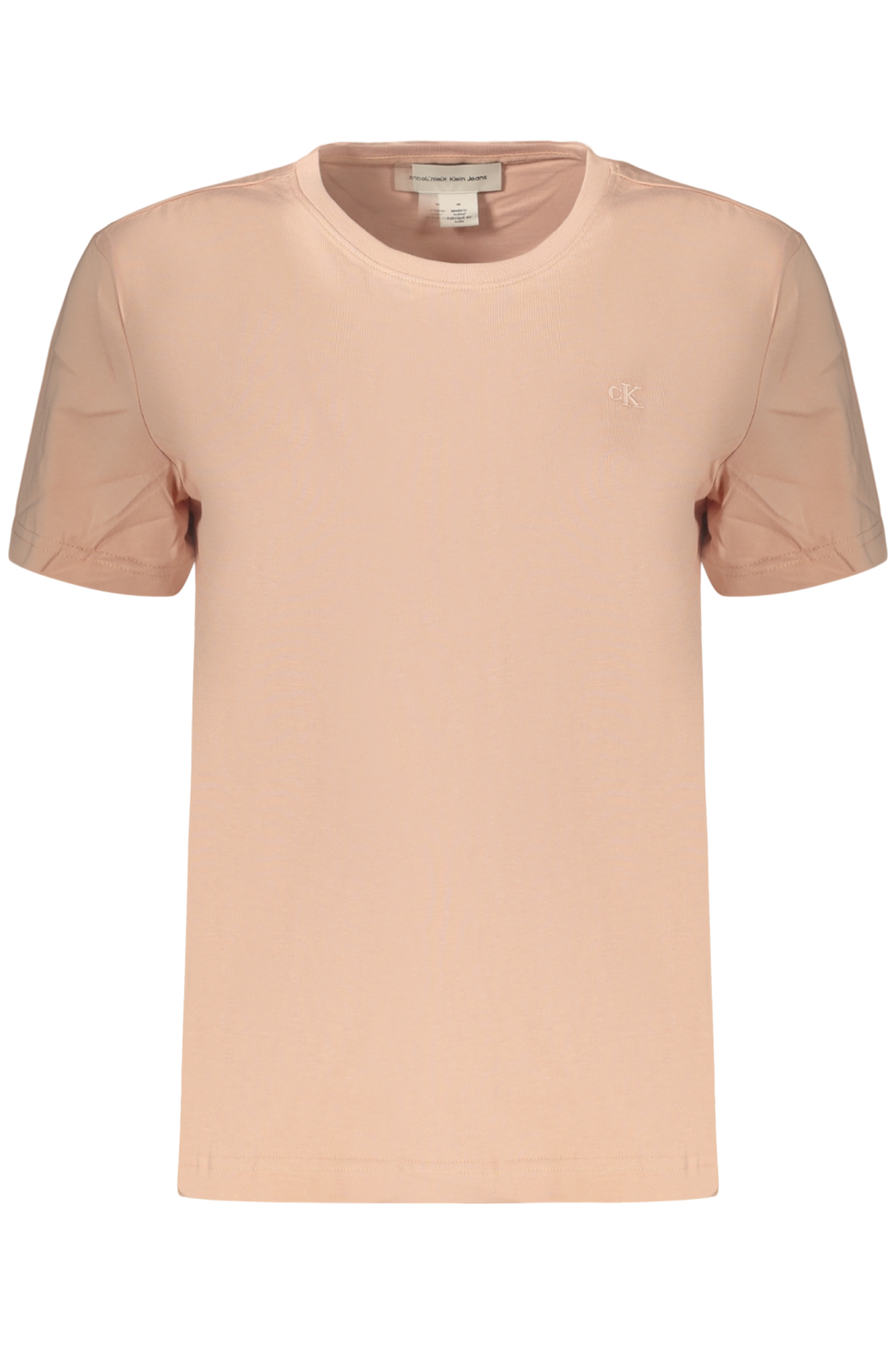 CALVIN KLEIN T-SHIRT MANICHE CORTE DONNA - Rosa