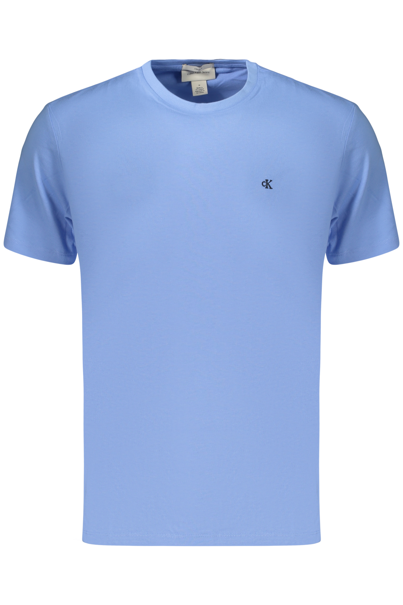 CALVIN KLEIN T-SHIRT MANICHE CORTE UOMO - Azzurro