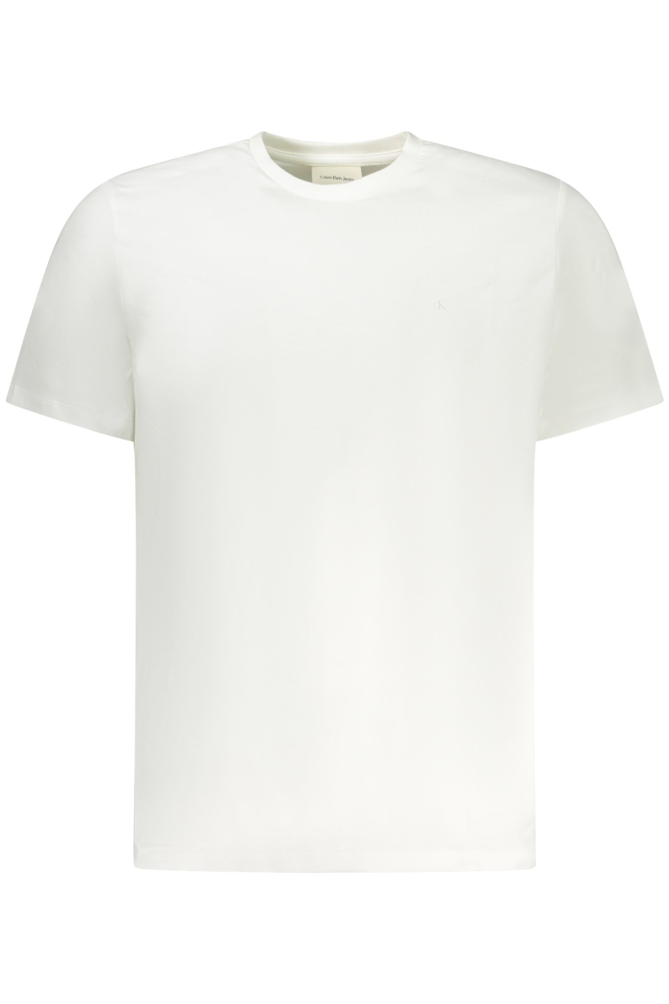 CALVIN KLEIN T-SHIRT MANICHE CORTE UOMO - Bianco