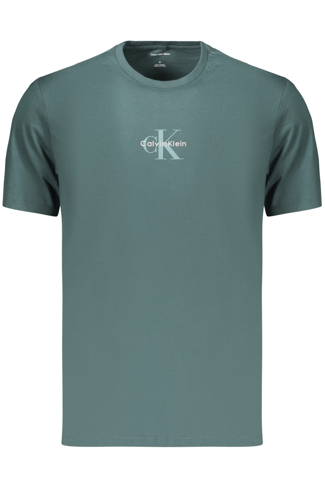 CALVIN KLEIN T-SHIRT MANICHE CORTE UOMO - Blu