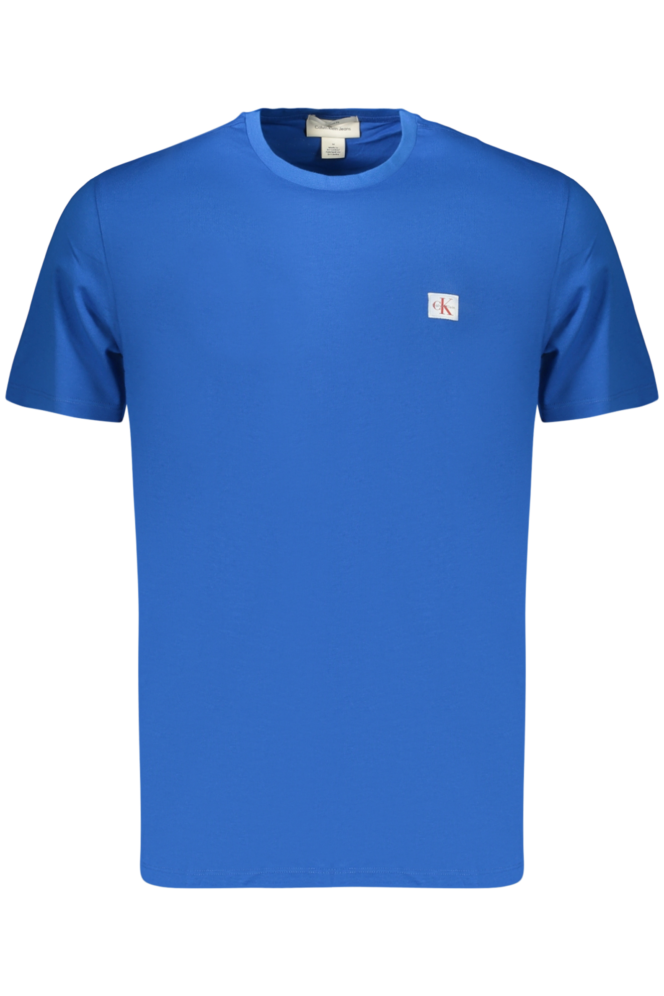 CALVIN KLEIN T-SHIRT MANICHE CORTE UOMO - Blu