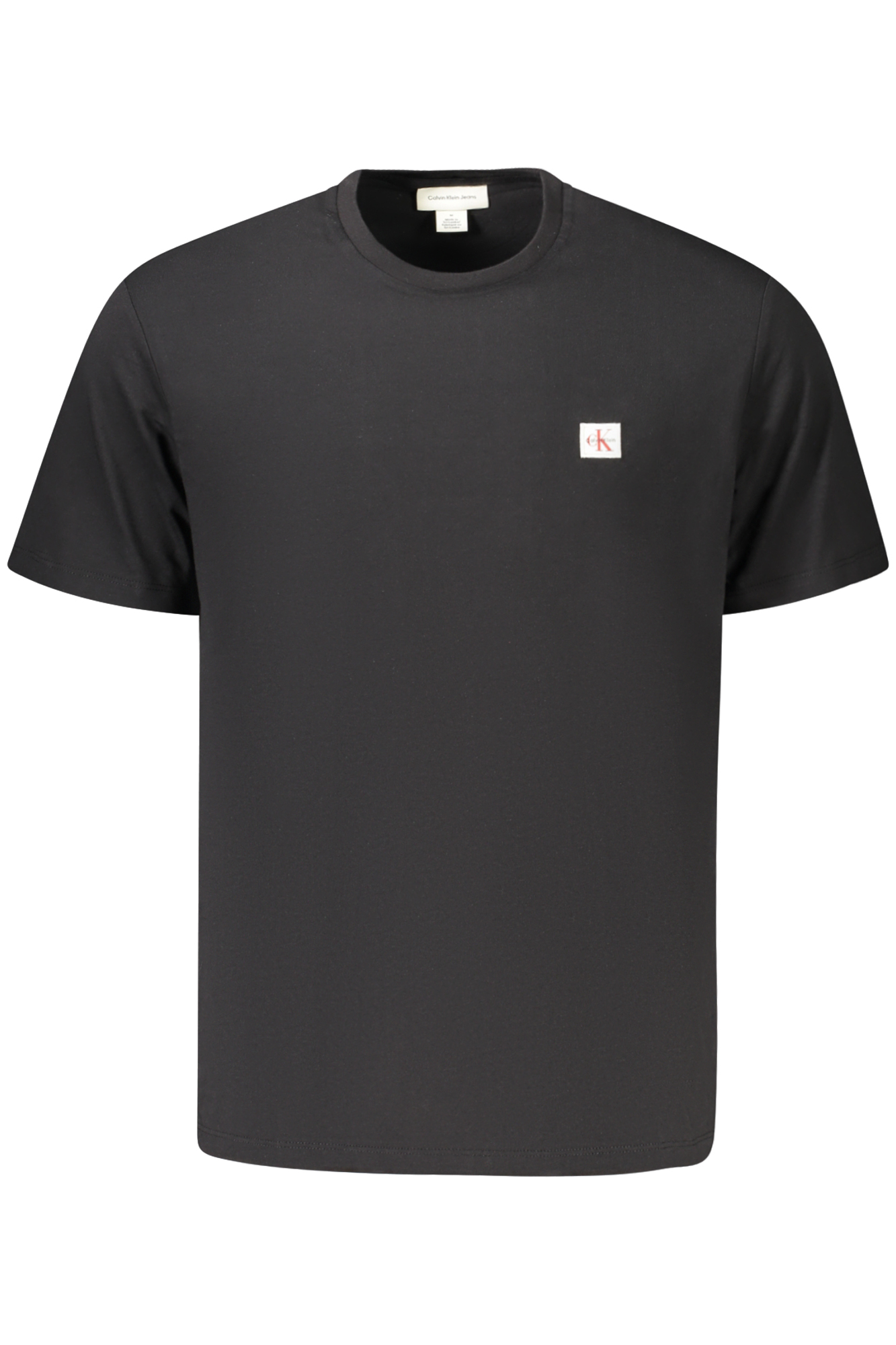 CALVIN KLEIN T-SHIRT MANICHE CORTE UOMO - Nero