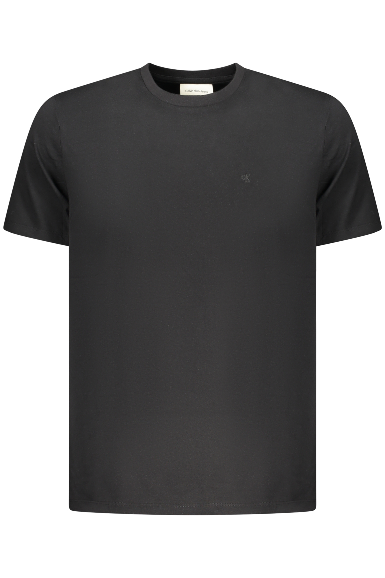 CALVIN KLEIN T-SHIRT MANICHE CORTE UOMO - Nero