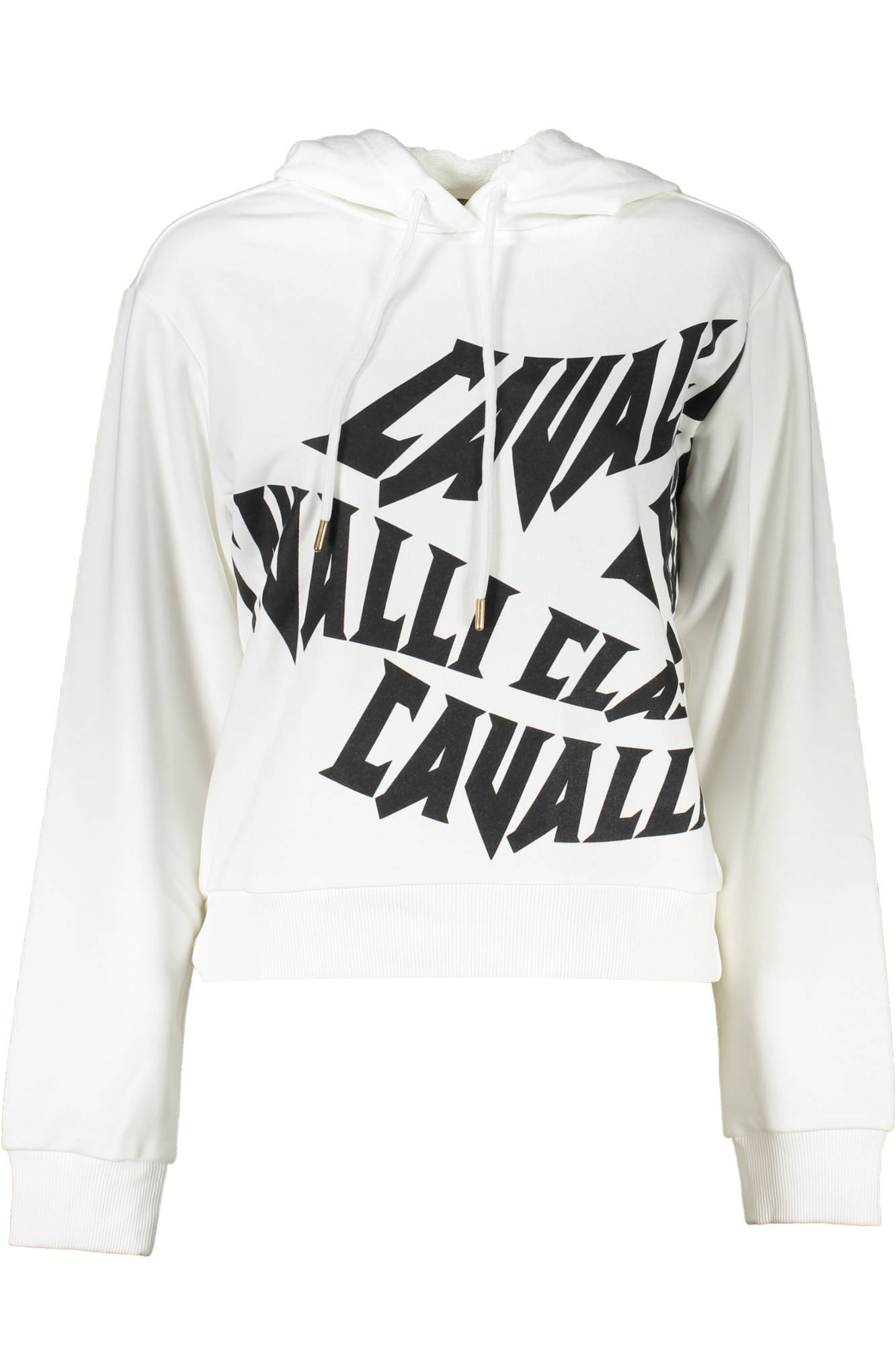 CAVALLI CLASS FELPA SENZA ZIP DONNA - Bianco