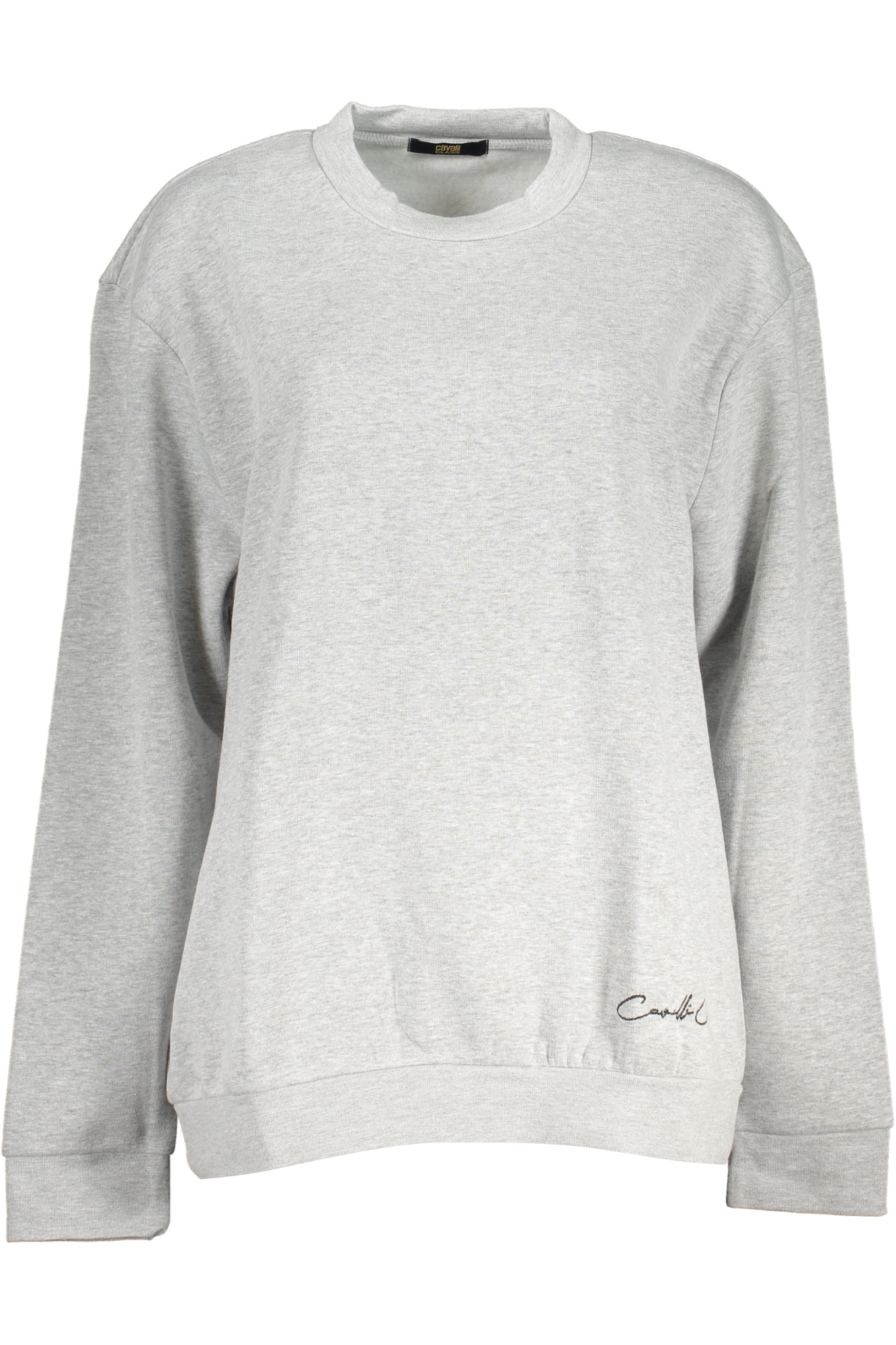 CAVALLI CLASS FELPA SENZA ZIP DONNA - Grigio