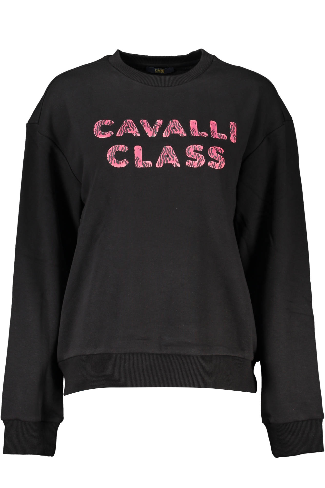 CAVALLI CLASS FELPA SENZA ZIP DONNA - Nero