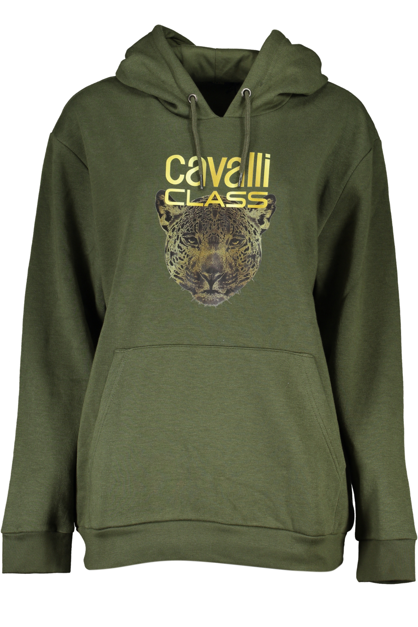 CAVALLI CLASS FELPA SENZA ZIP DONNA - Verde