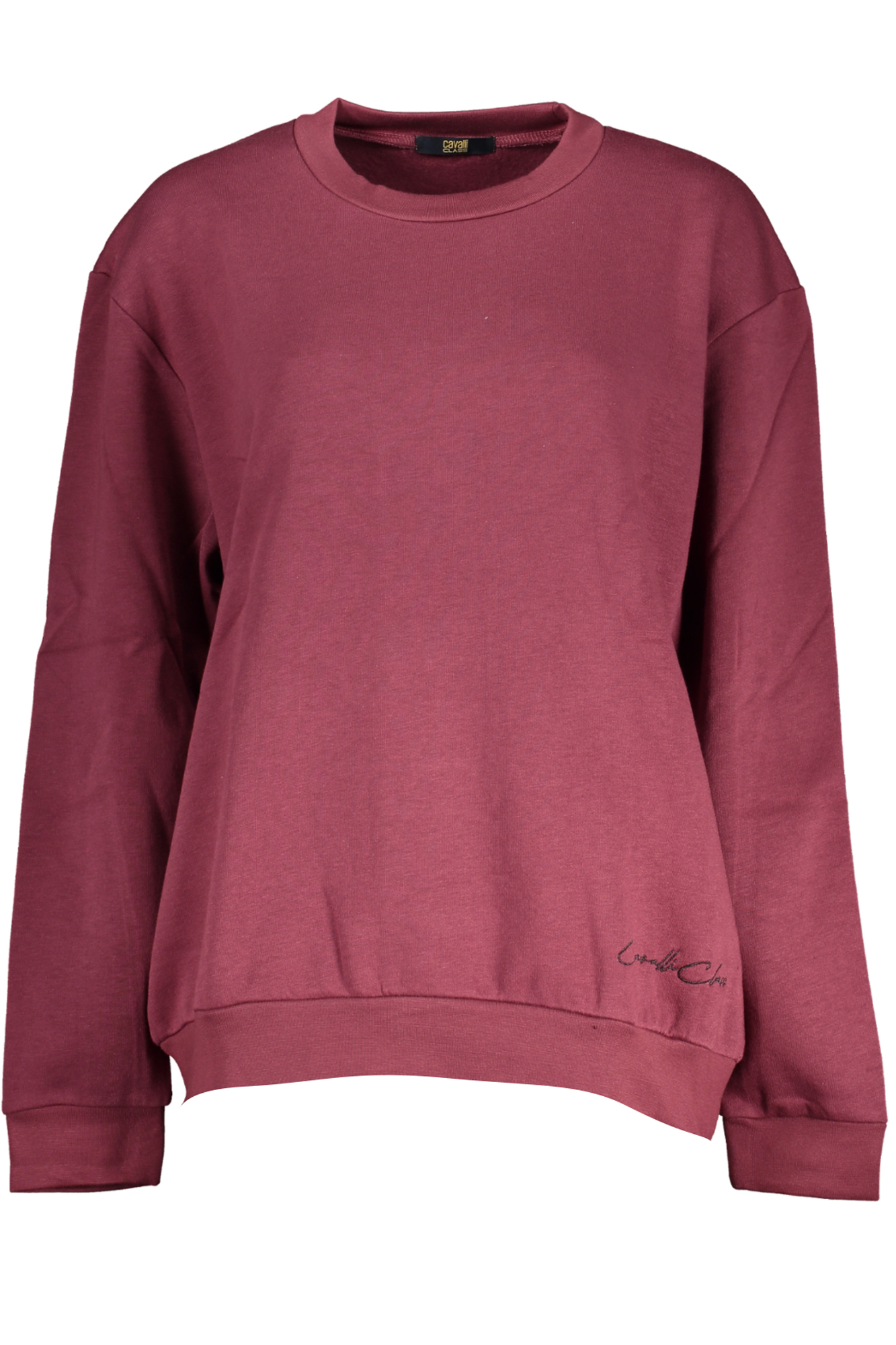 CAVALLI CLASS FELPA SENZA ZIP DONNA - Viola