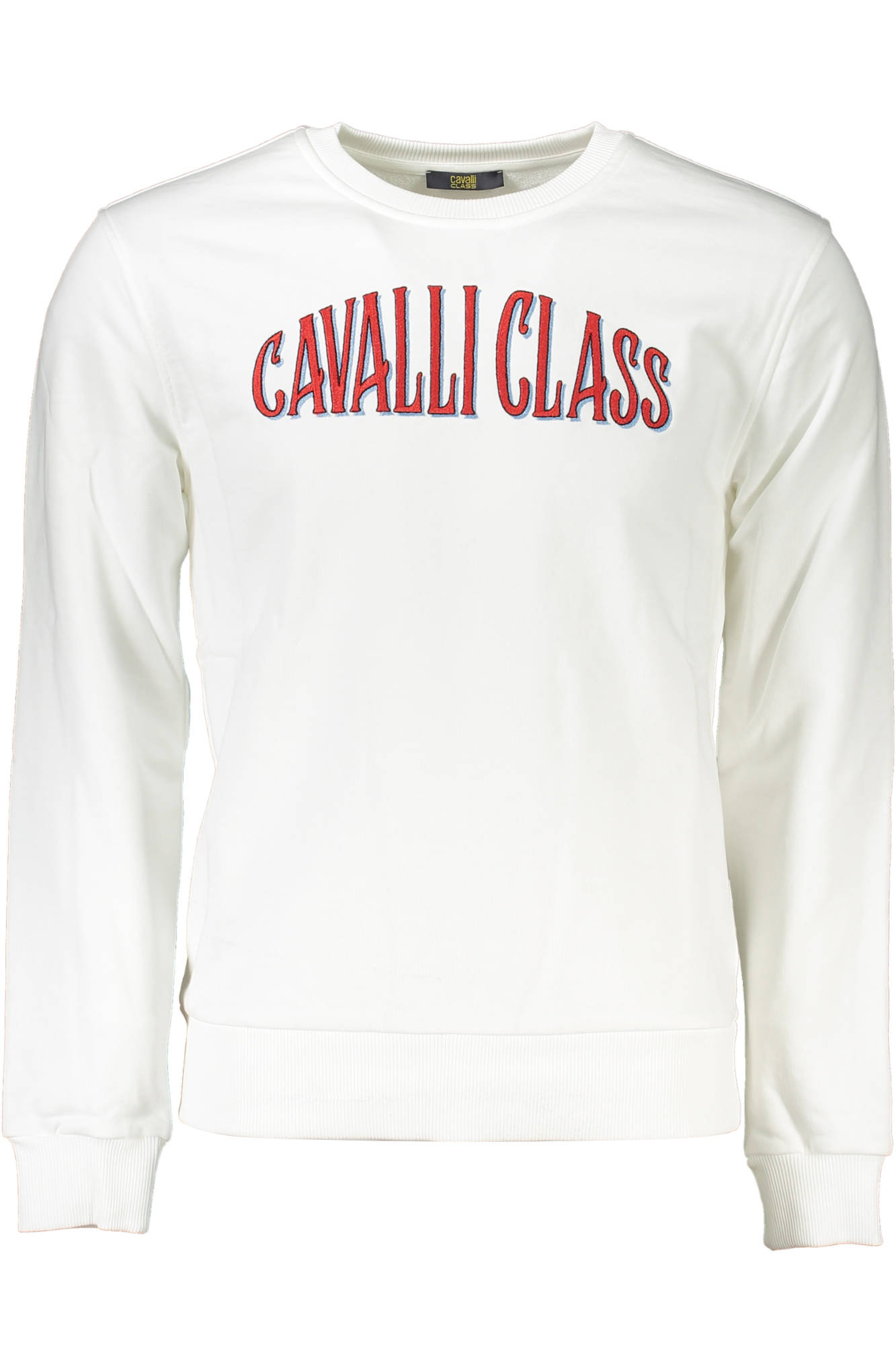 CAVALLI CLASS FELPA SENZA ZIP UOMO - Bianco