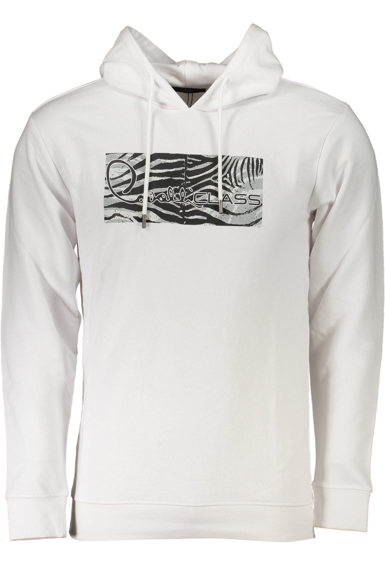 CAVALLI CLASS FELPA SENZA ZIP UOMO - Bianco