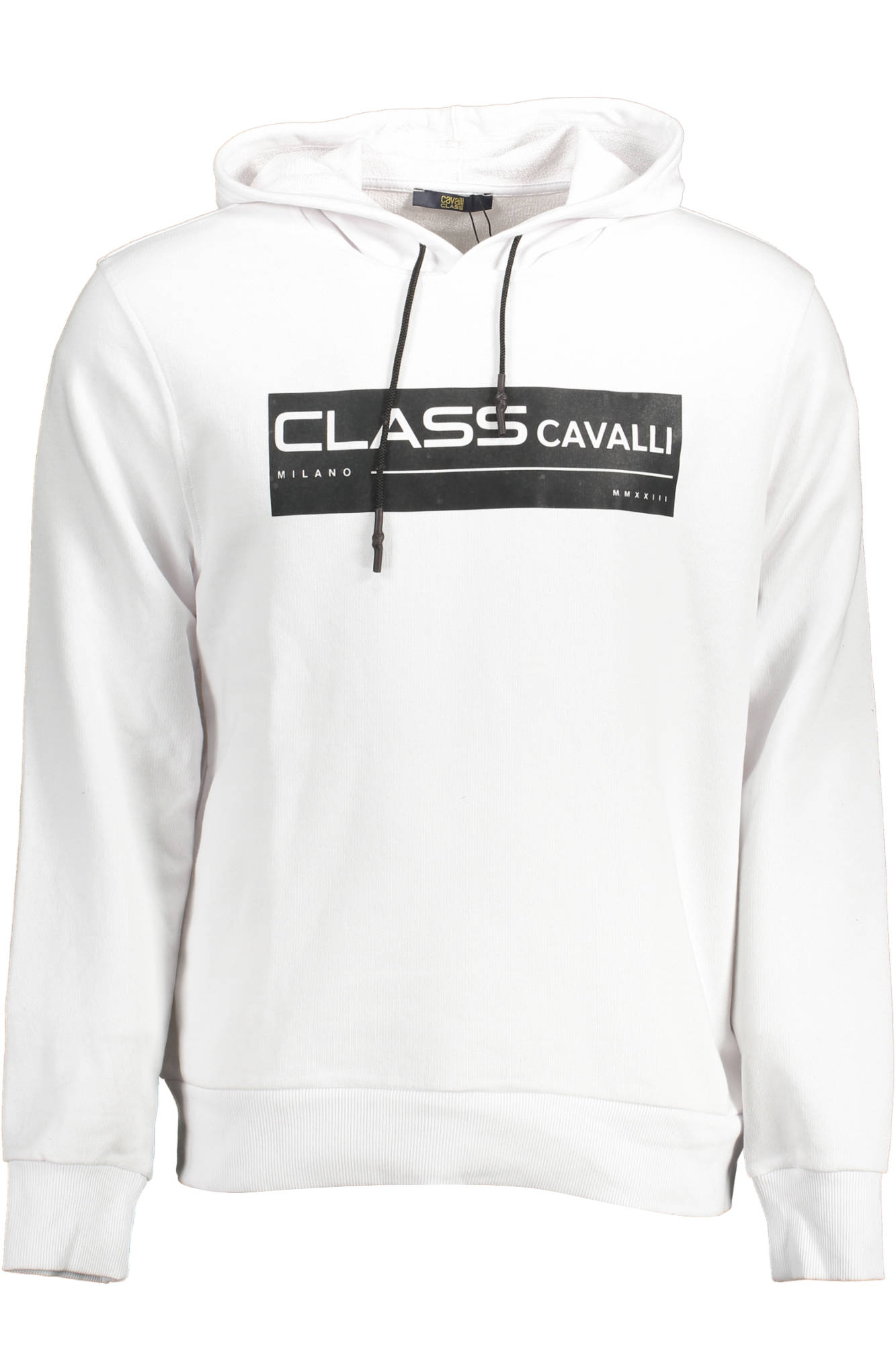 CAVALLI CLASS FELPA SENZA ZIP UOMO - Bianco