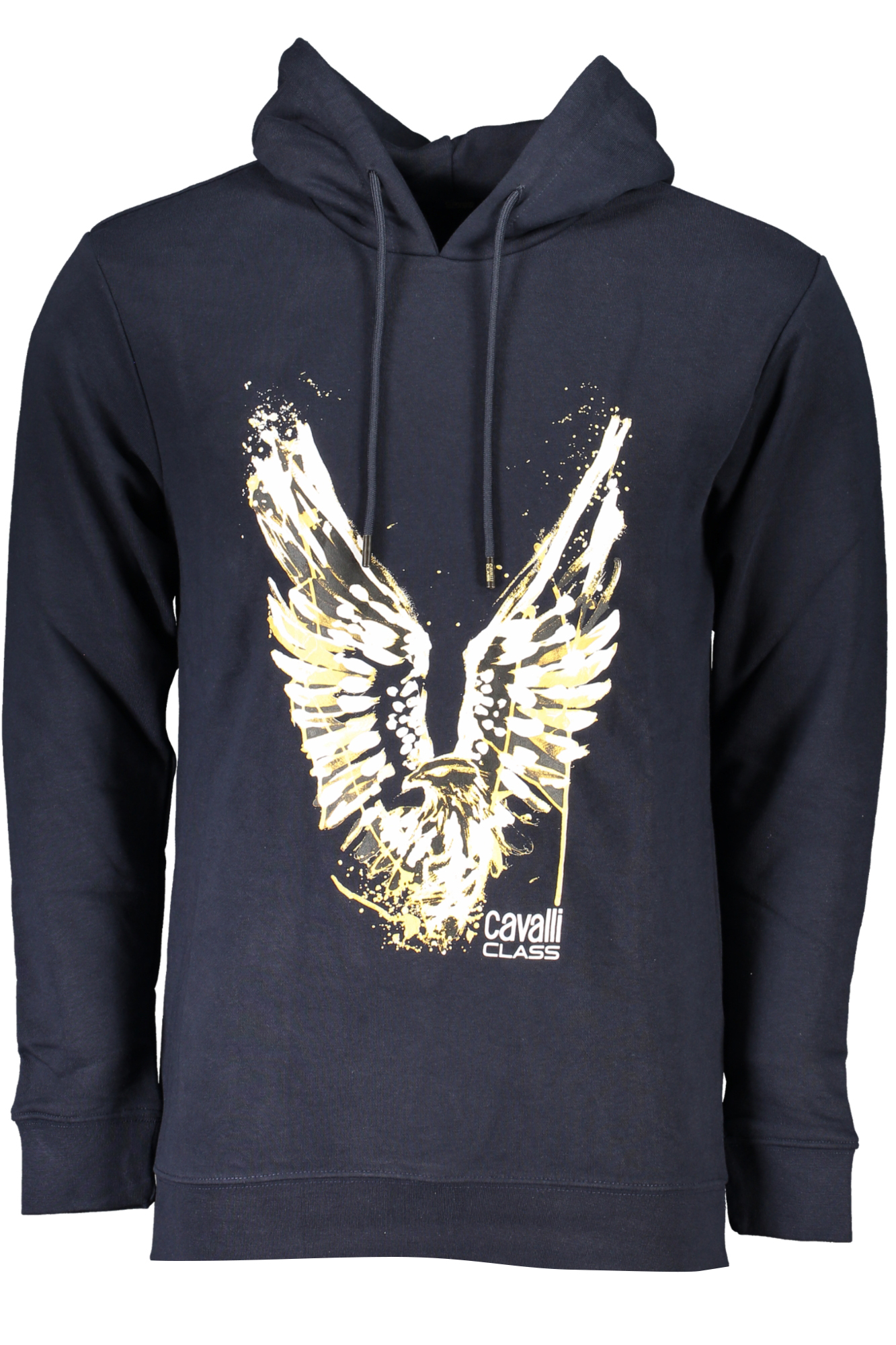 CAVALLI CLASS FELPA SENZA ZIP UOMO - Blu