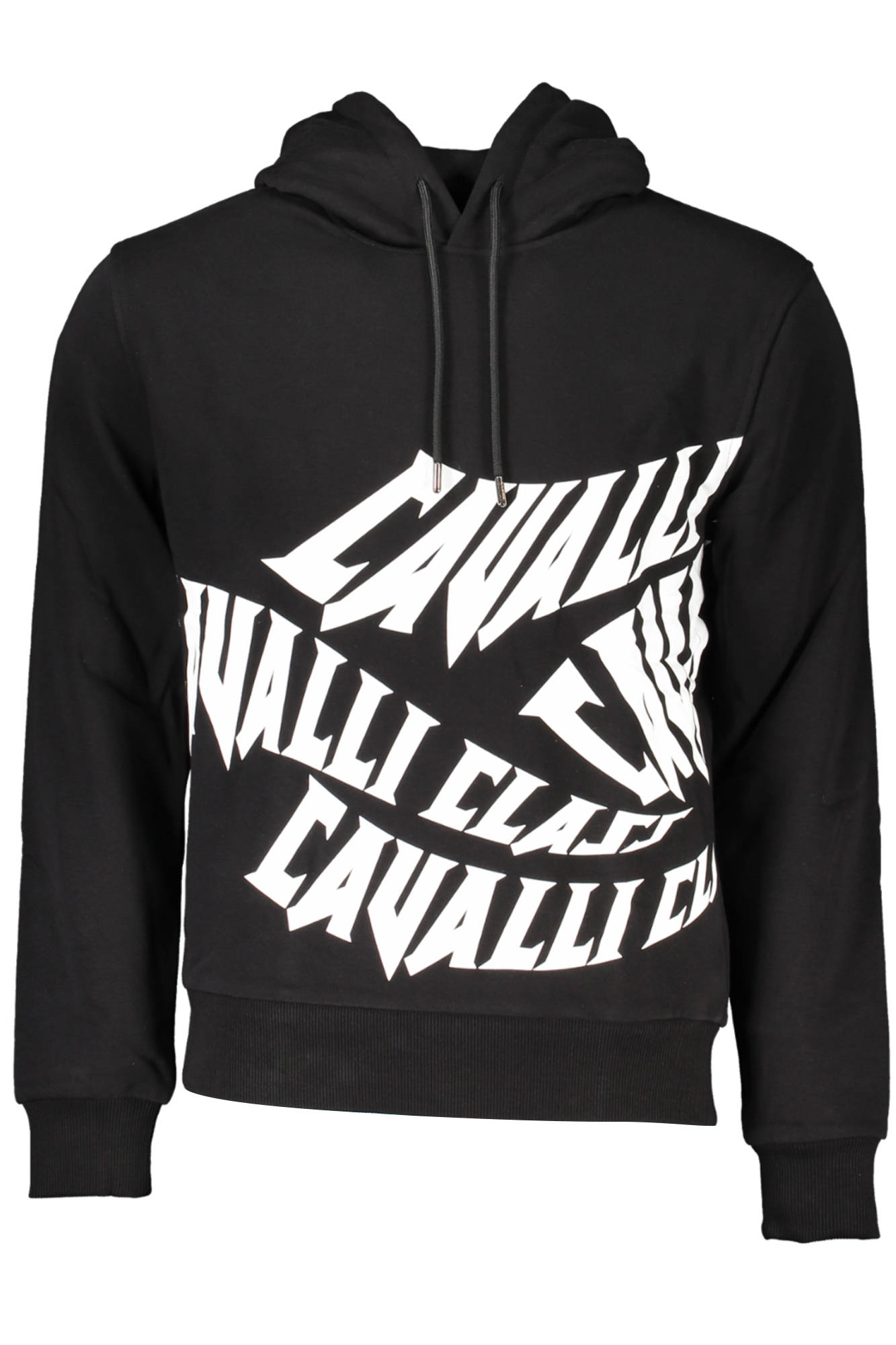CAVALLI CLASS FELPA SENZA ZIP UOMO - Nero