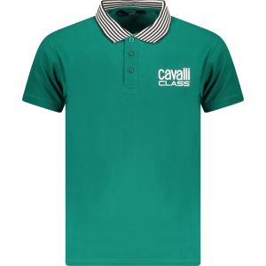 CAVALLI CLASS POLO MANICHE CORTE UOMO - Verde