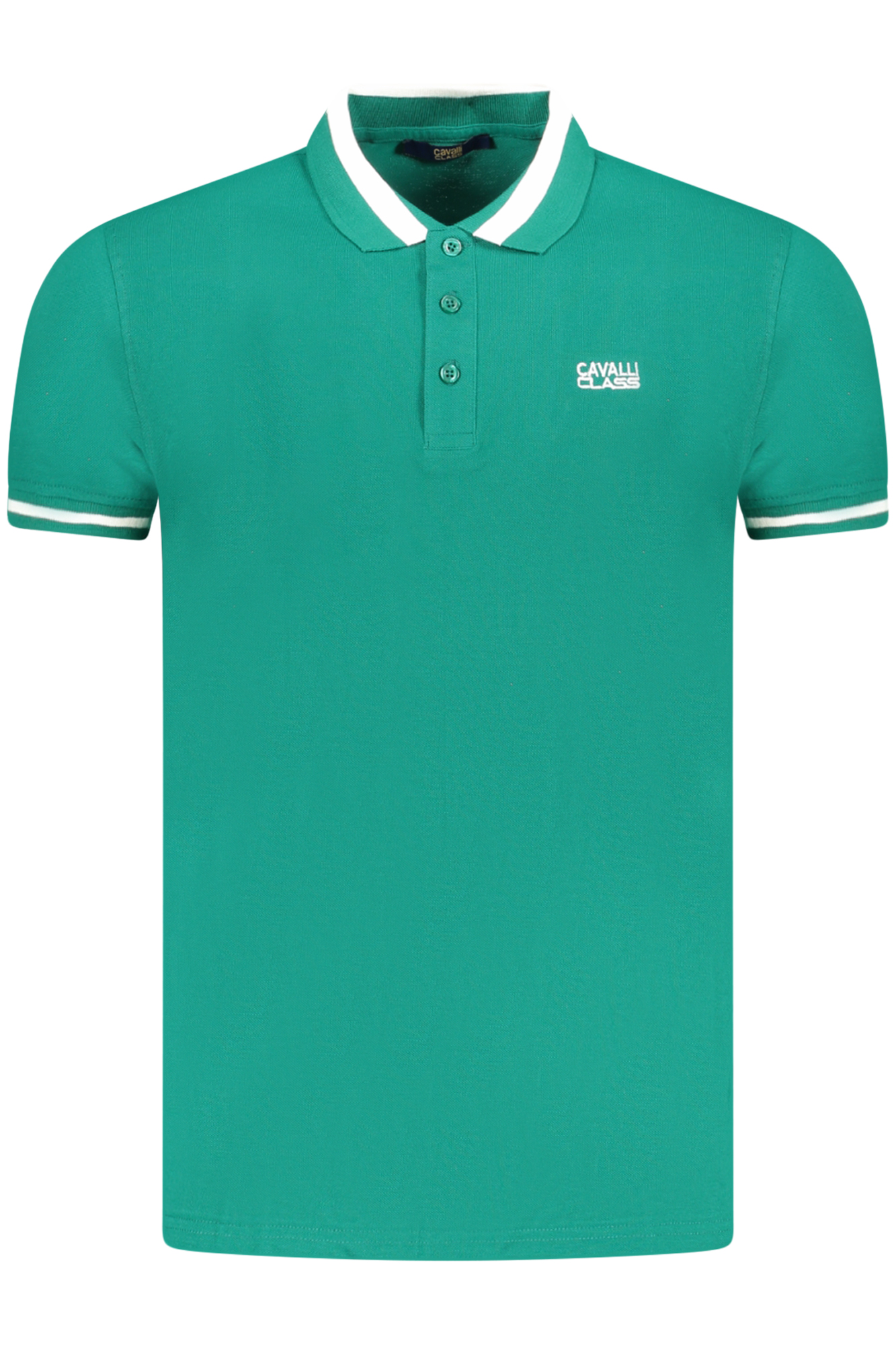 CAVALLI CLASS POLO MANICHE CORTE UOMO - Verde