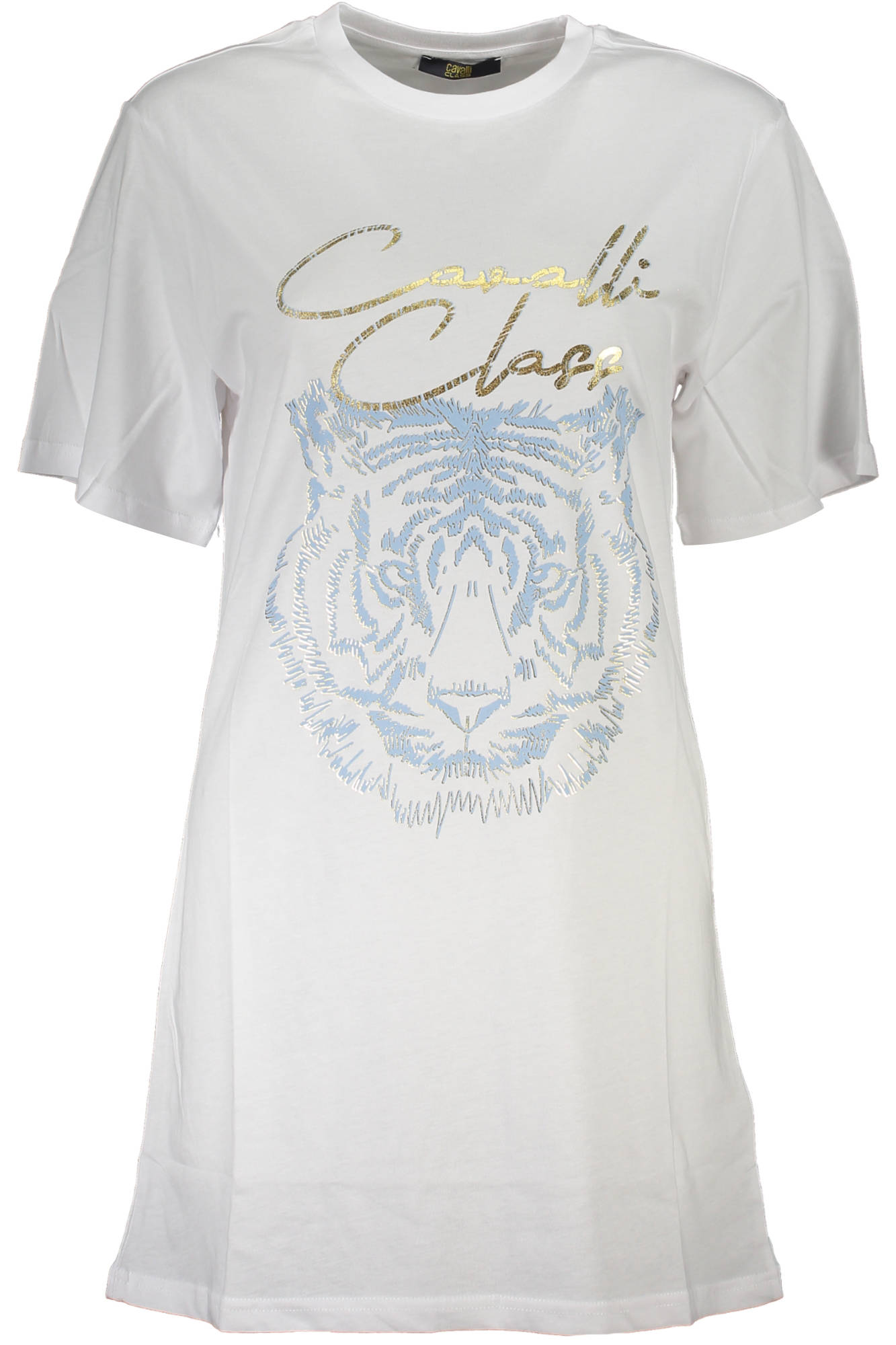 CAVALLI CLASS T-SHIRT MANICHE CORTE DONNA - Bianco