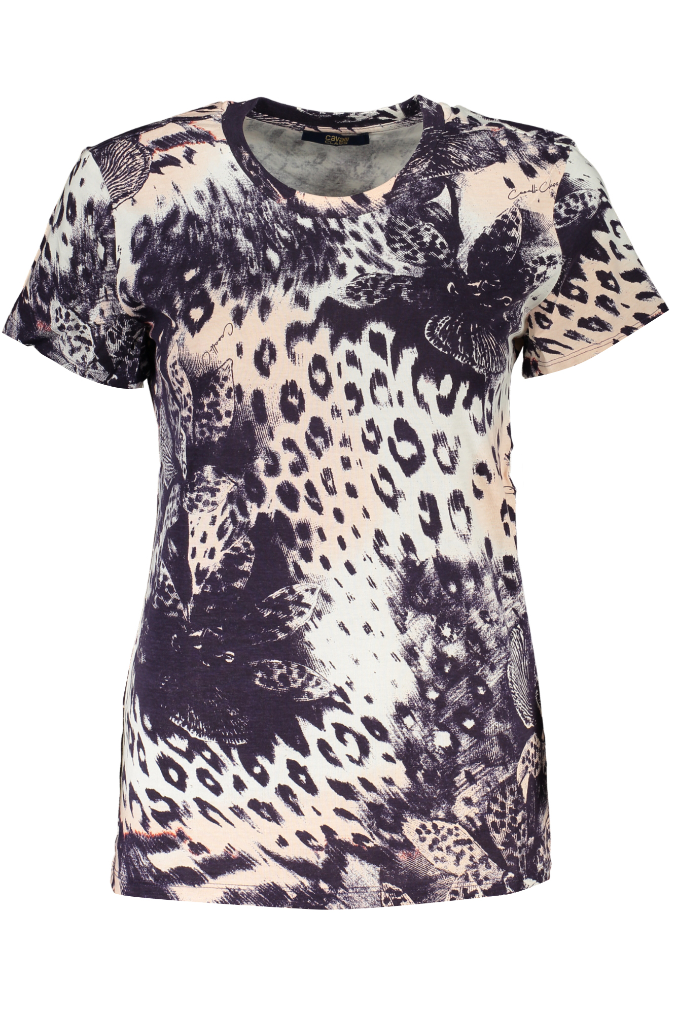 CAVALLI CLASS T-SHIRT MANICHE CORTE DONNA - Rosa