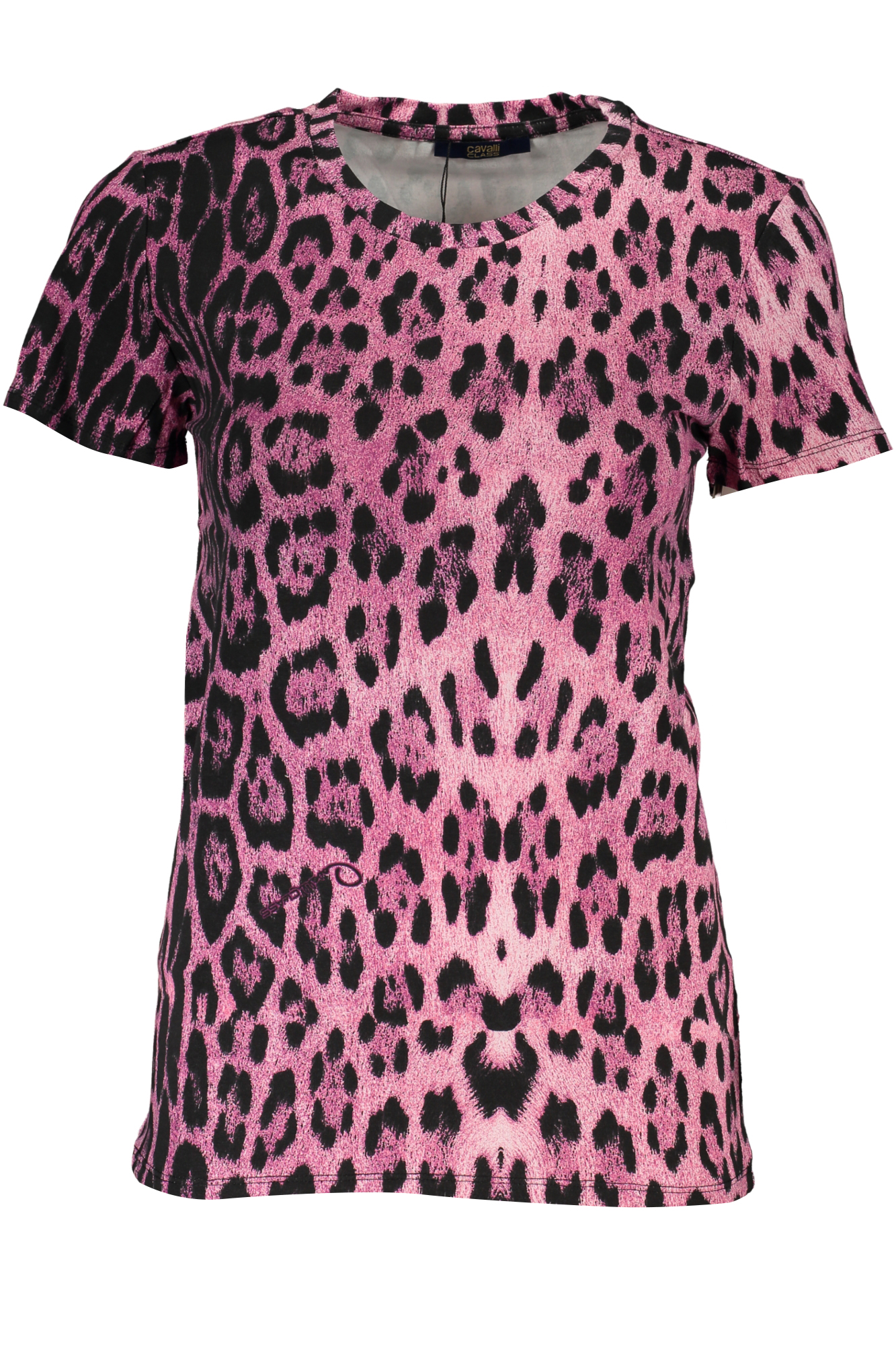 CAVALLI CLASS T-SHIRT MANICHE CORTE DONNA - Rosa
