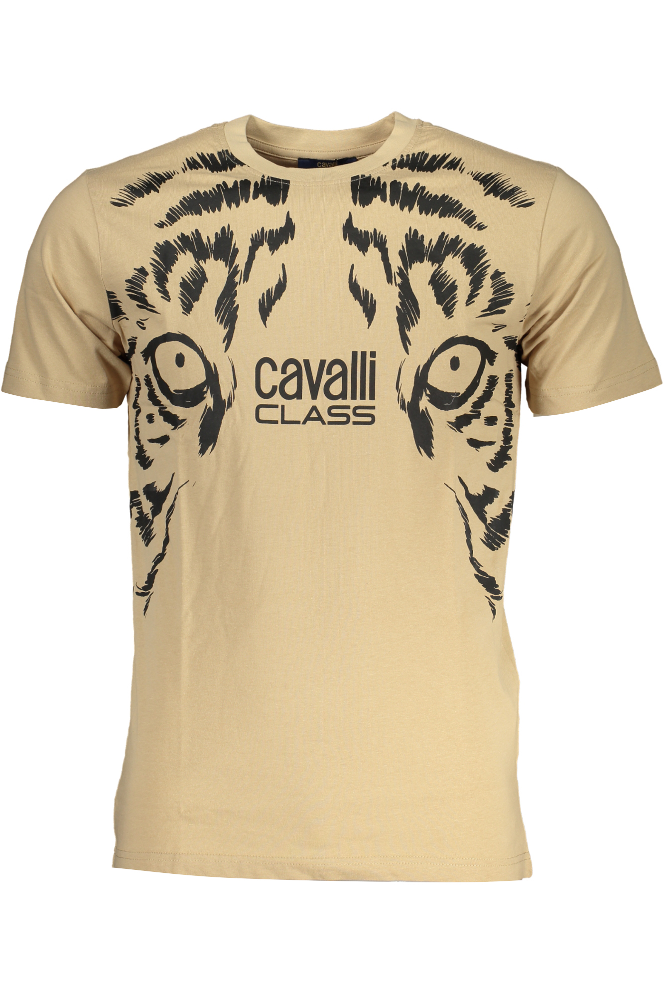CAVALLI CLASS T-SHIRT MANICHE CORTE UOMO - Beige