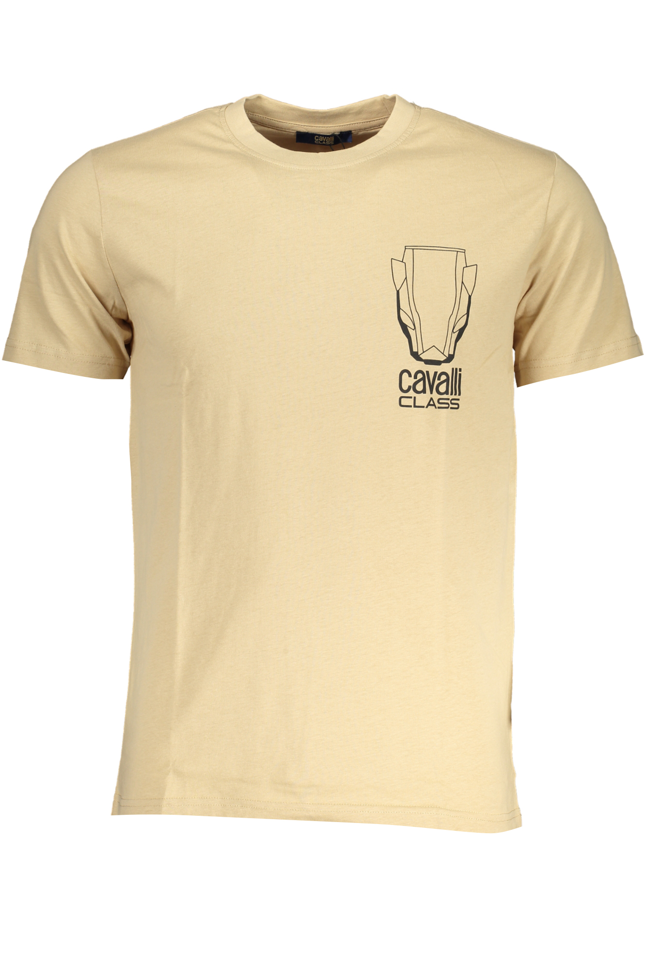 CAVALLI CLASS T-SHIRT MANICHE CORTE UOMO - Beige