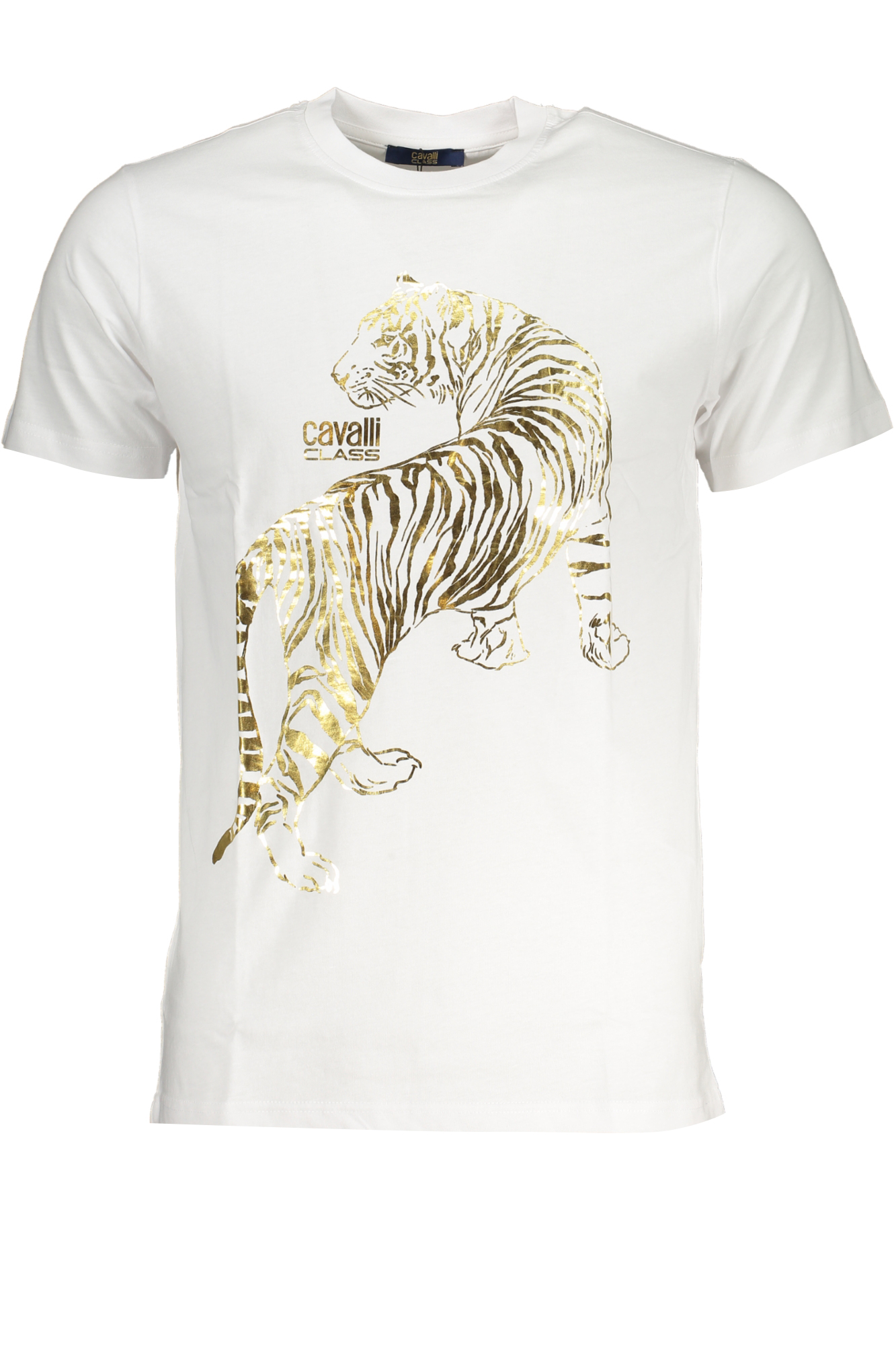 CAVALLI CLASS T-SHIRT MANICHE CORTE UOMO - Bianco