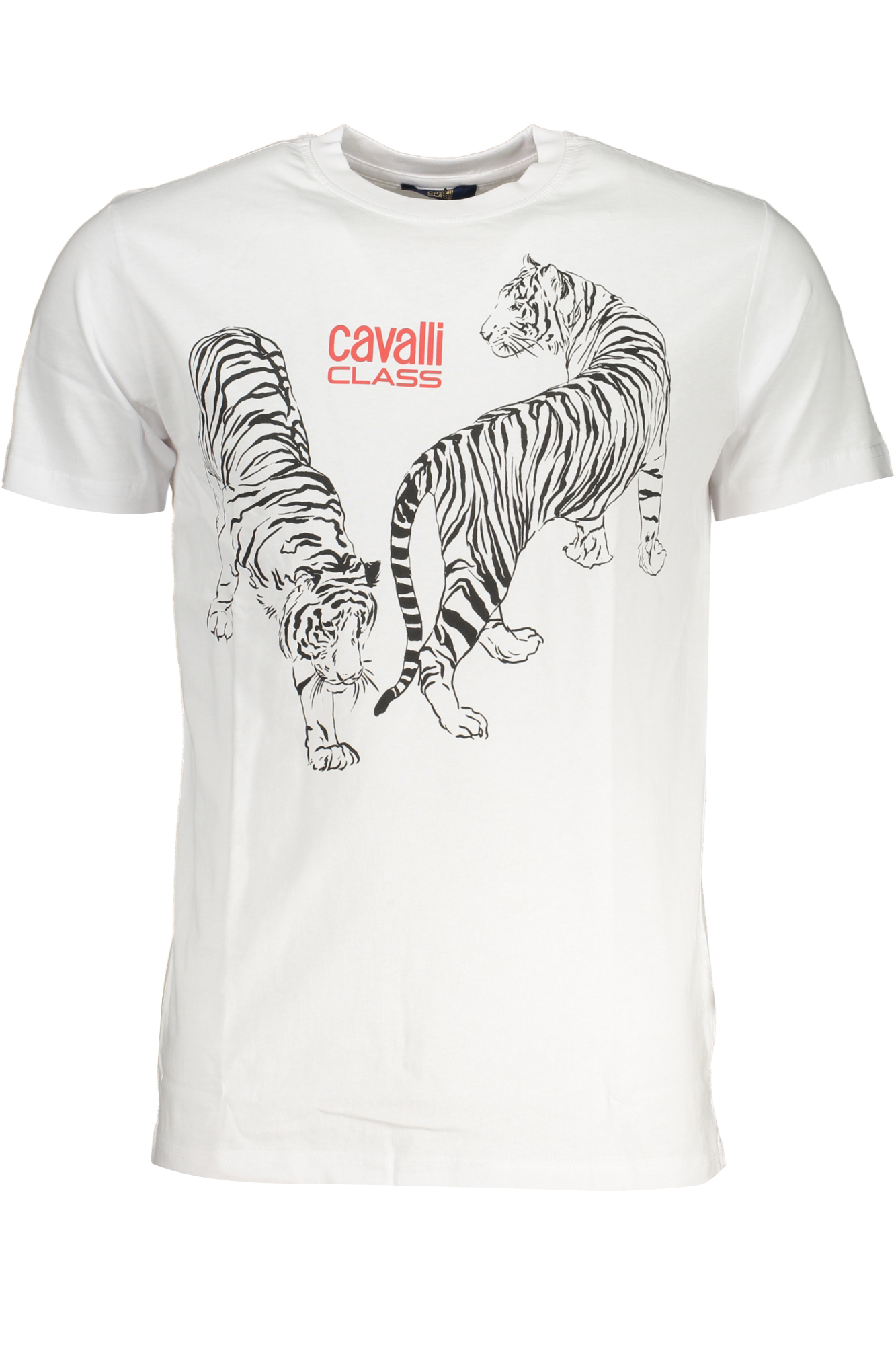 CAVALLI CLASS T-SHIRT MANICHE CORTE UOMO - Bianco