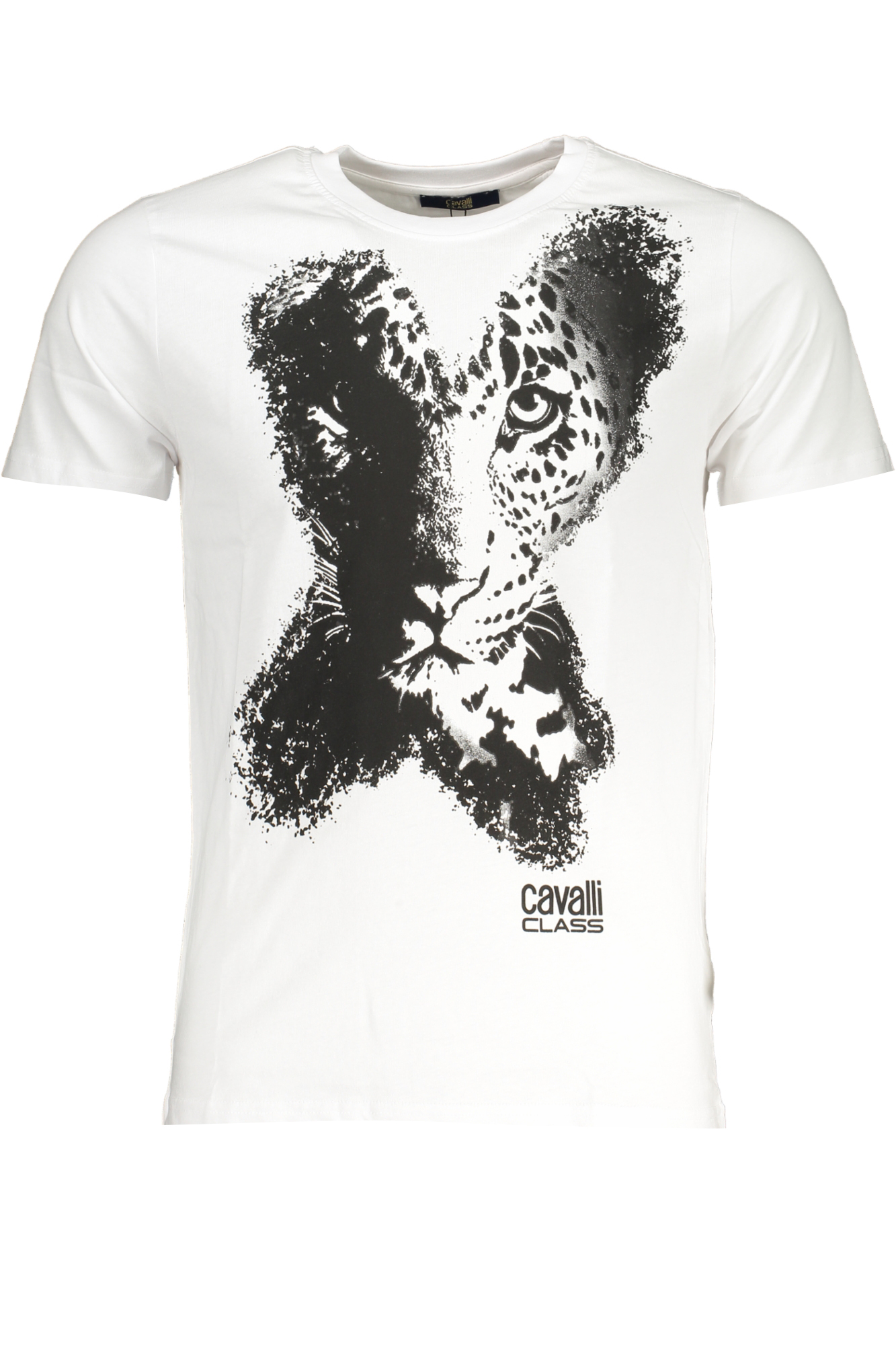 CAVALLI CLASS T-SHIRT MANICHE CORTE UOMO - Bianco