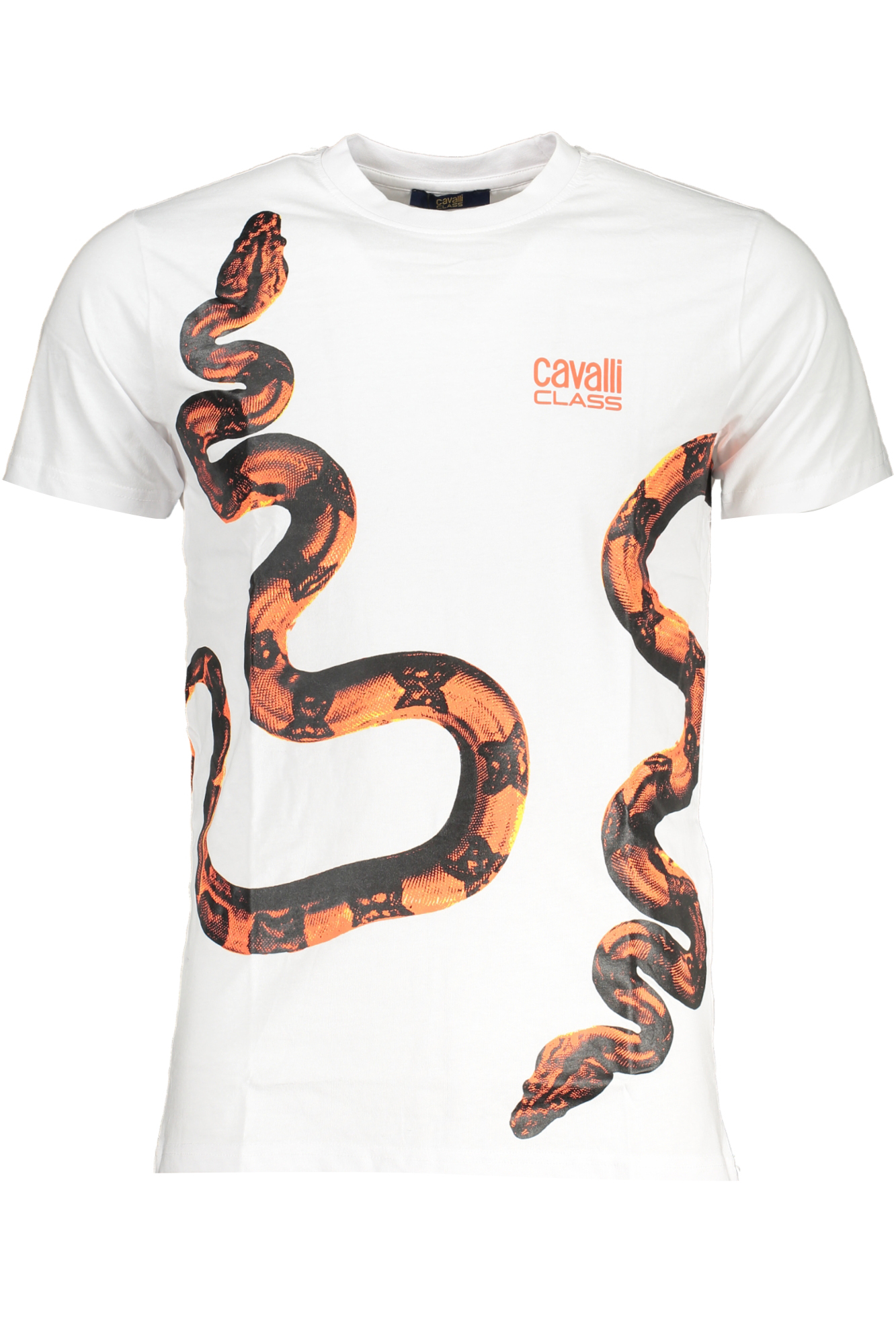 CAVALLI CLASS T-SHIRT MANICHE CORTE UOMO - Bianco