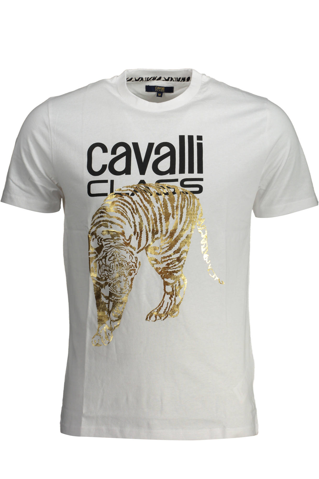 CAVALLI CLASS T-SHIRT MANICHE CORTE UOMO - Bianco