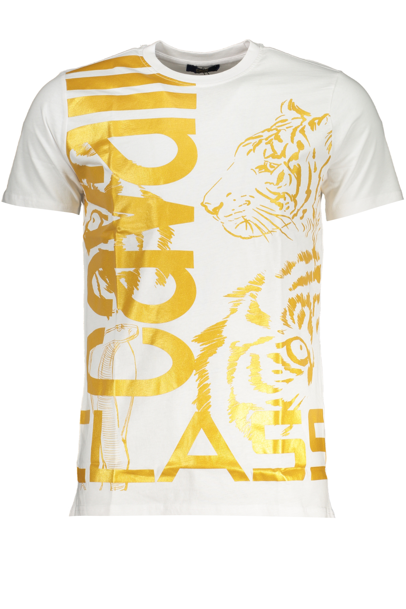 CAVALLI CLASS T-SHIRT MANICHE CORTE UOMO - Bianco